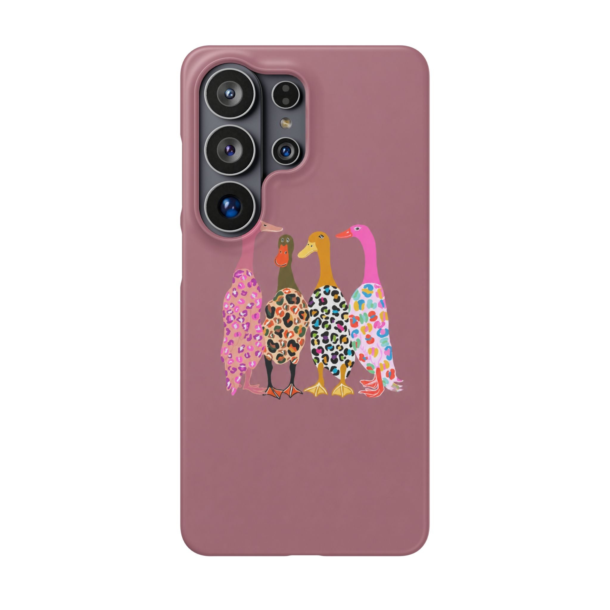 Colorful Leopard Ducks Phone Case