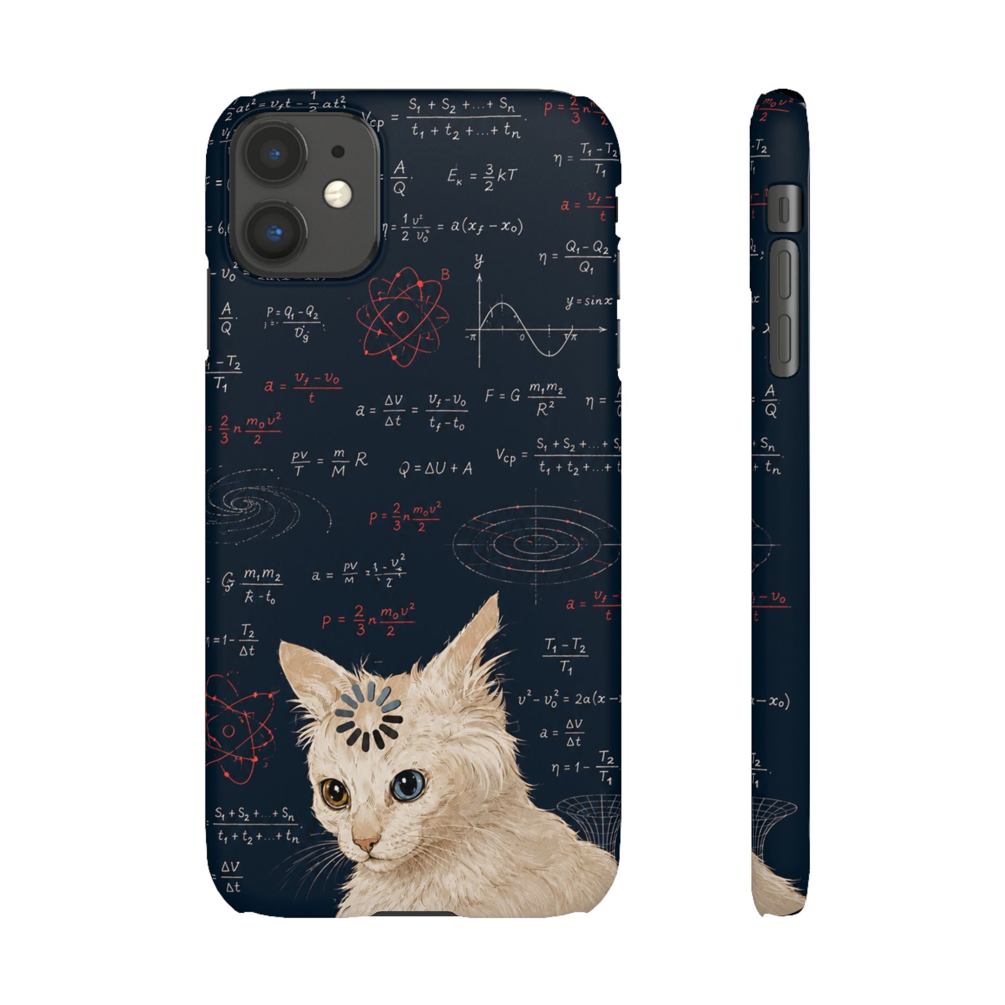 Quantum Kitty Physics Phone Case
