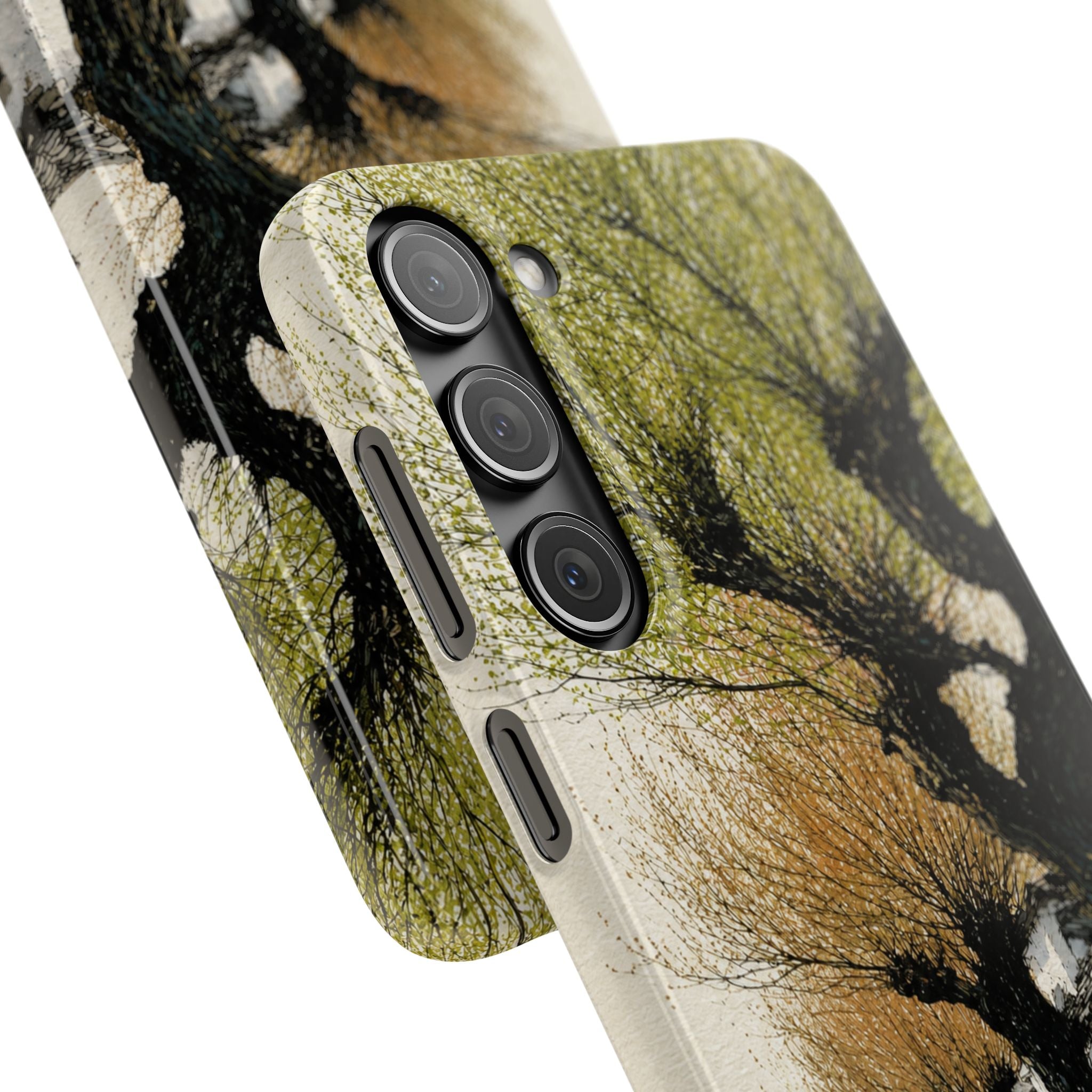 Serene Willow Landscape Phone Case