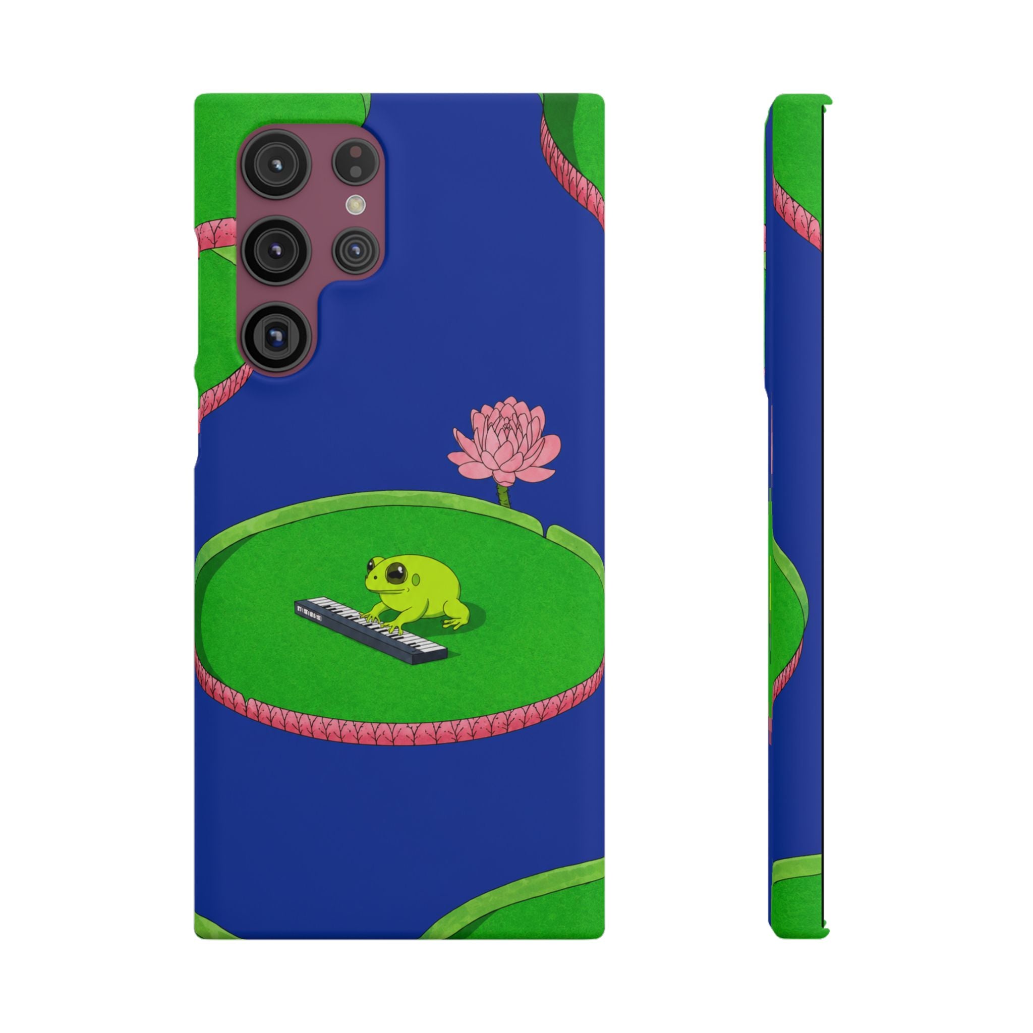 Frog Piano Phone Case