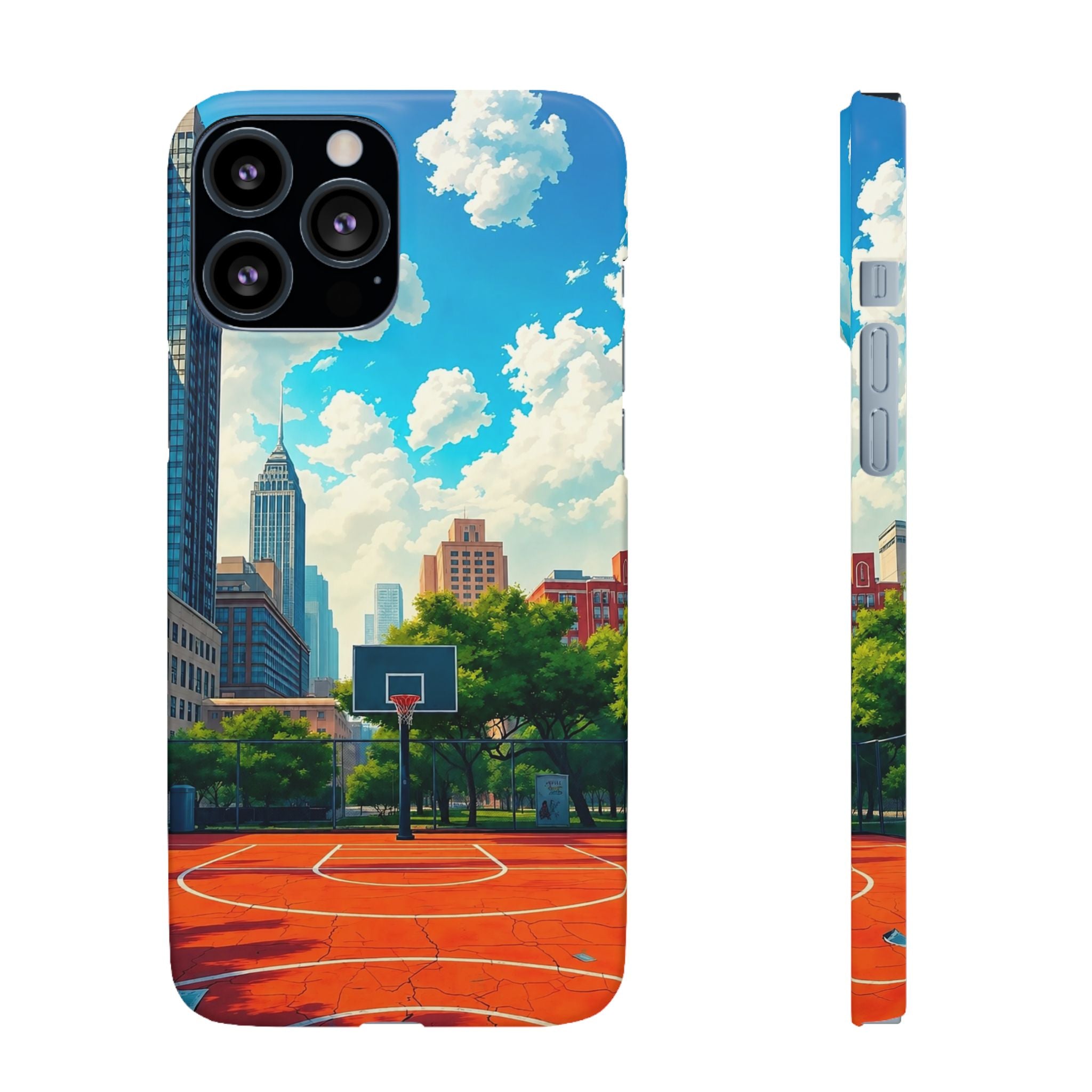 Urban Basketball Court Phone Case