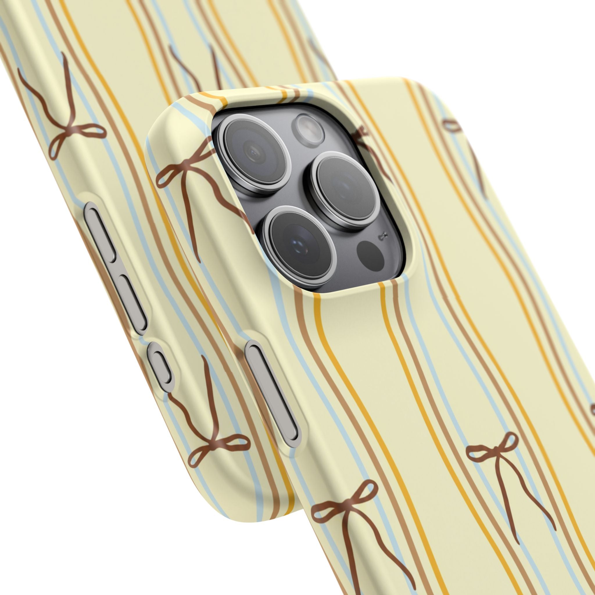 Bow Stripe Phone Case