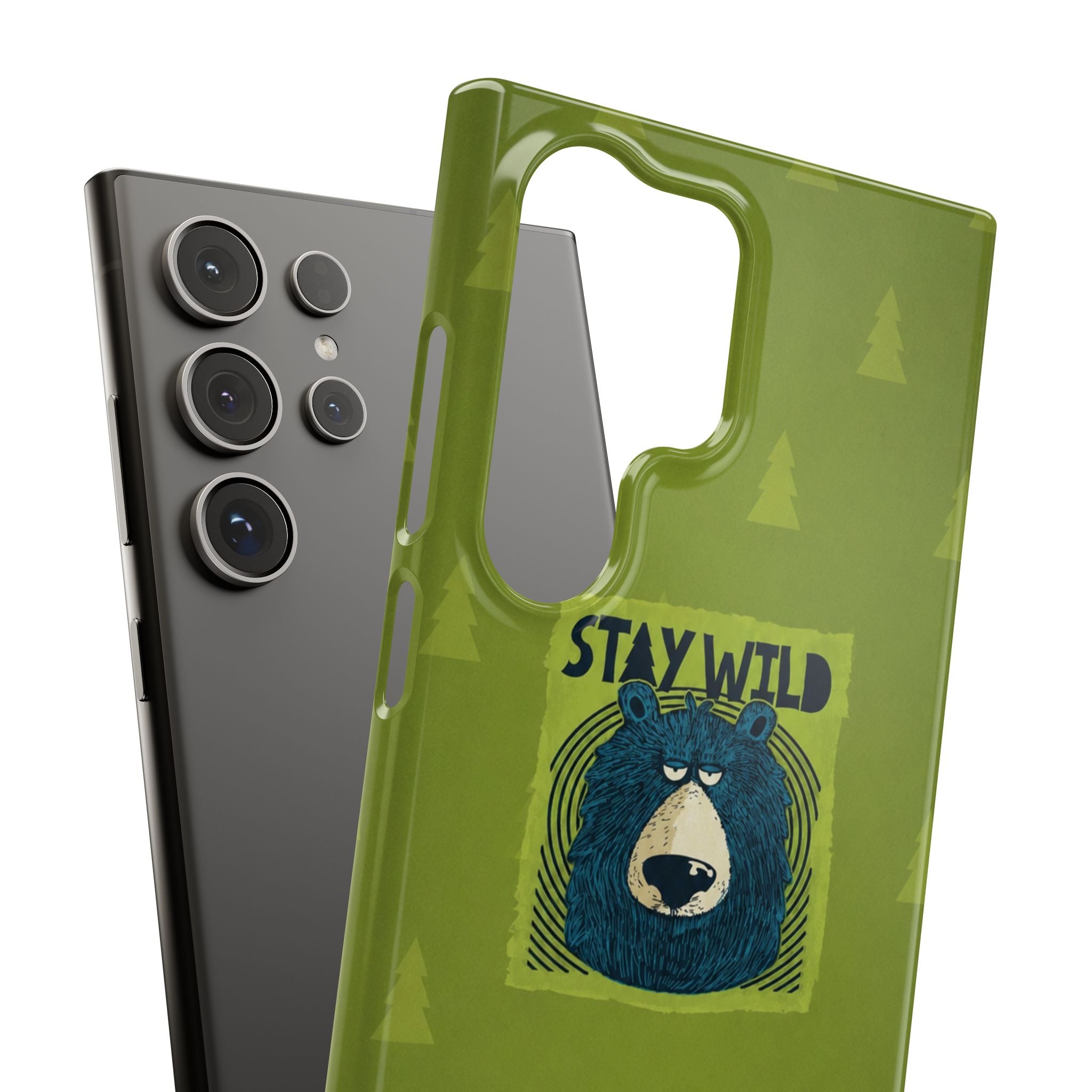 Stay Wild Bear Phone Case