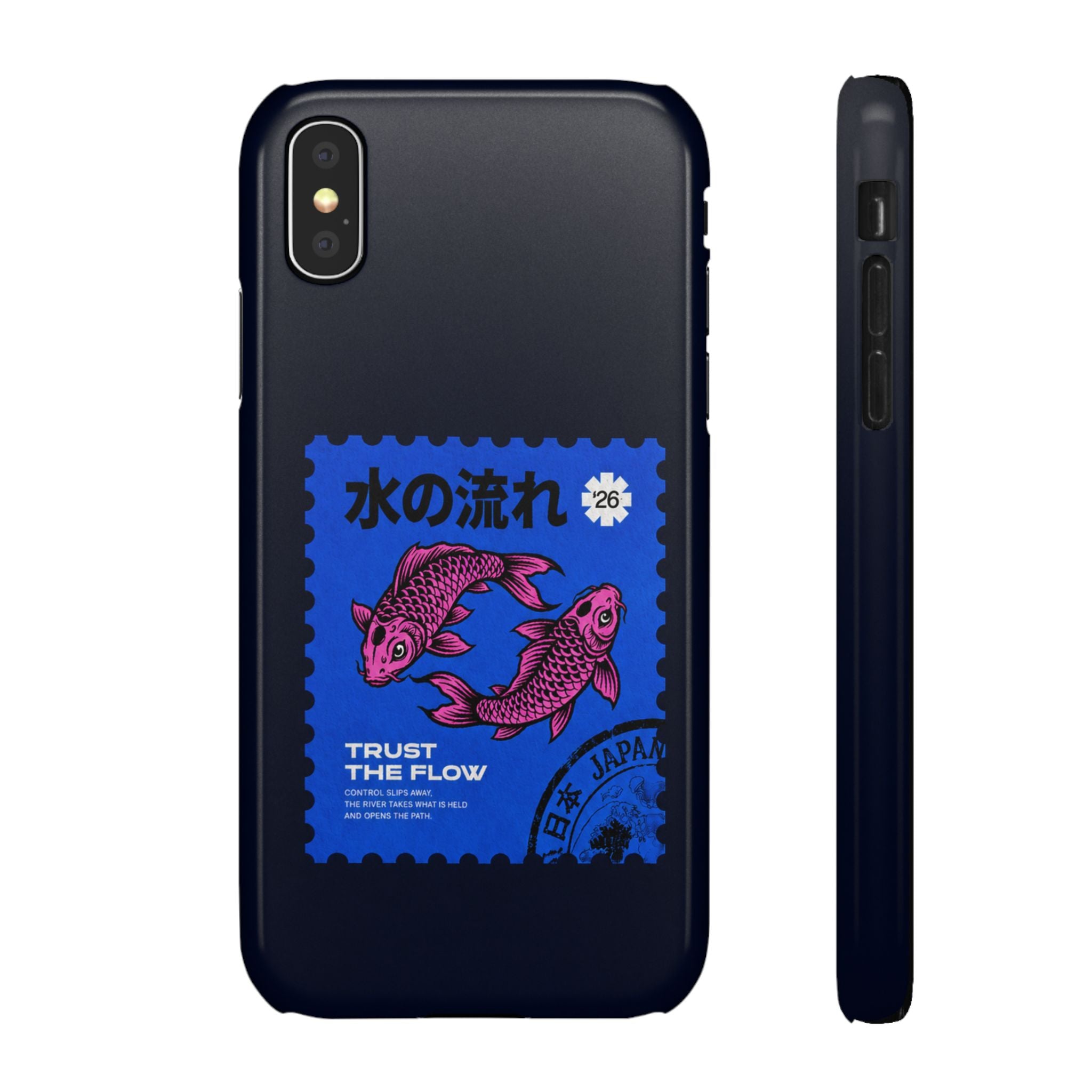 Trust The Flow Koi Phone Case