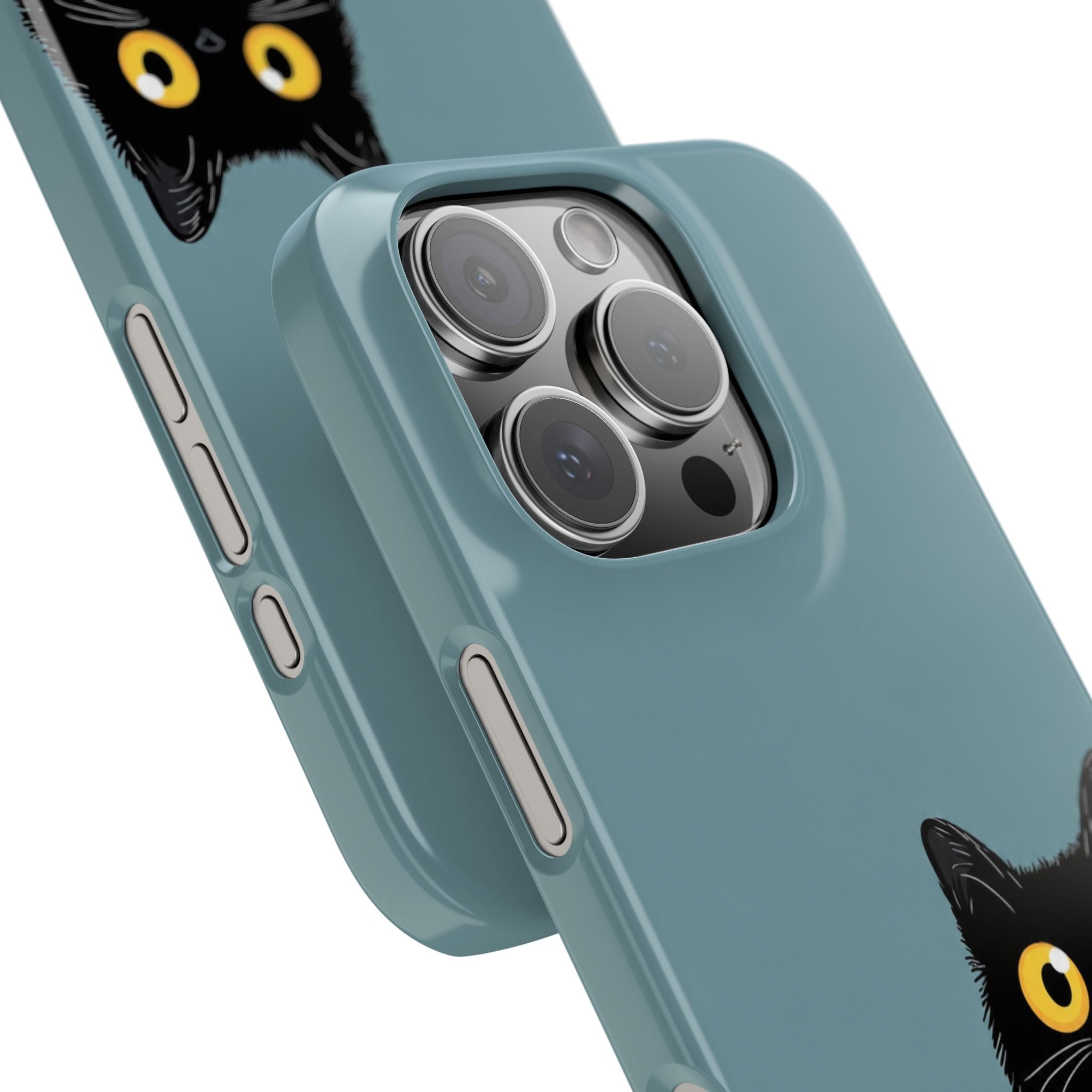 Cute Black Cat Phone Case
