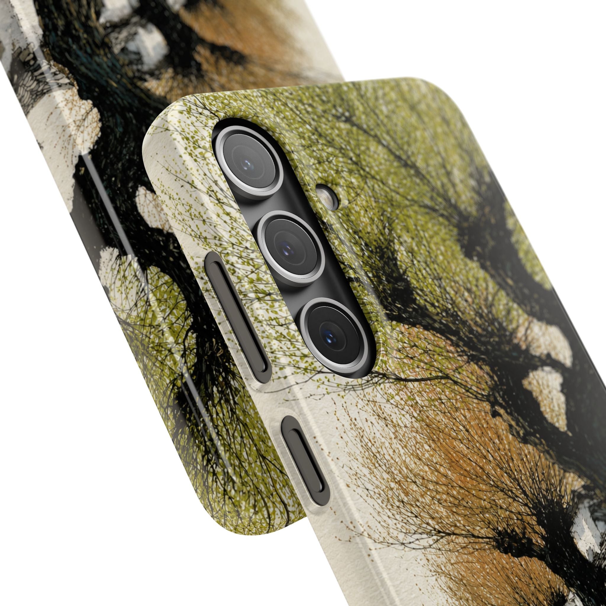 Serene Willow Landscape Phone Case