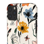 Wildflower Sketch Phone Case