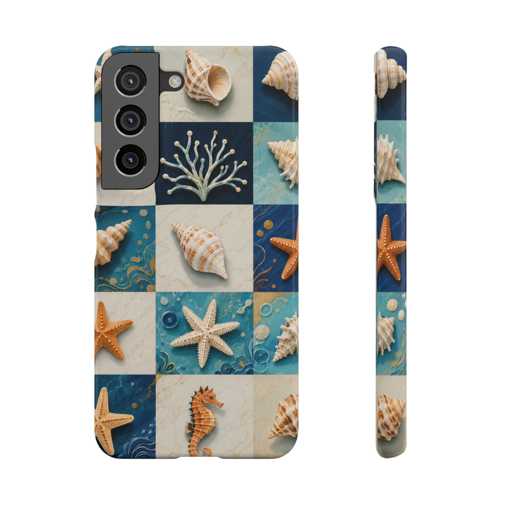 Coastal Seashell Mosaic Phone Case