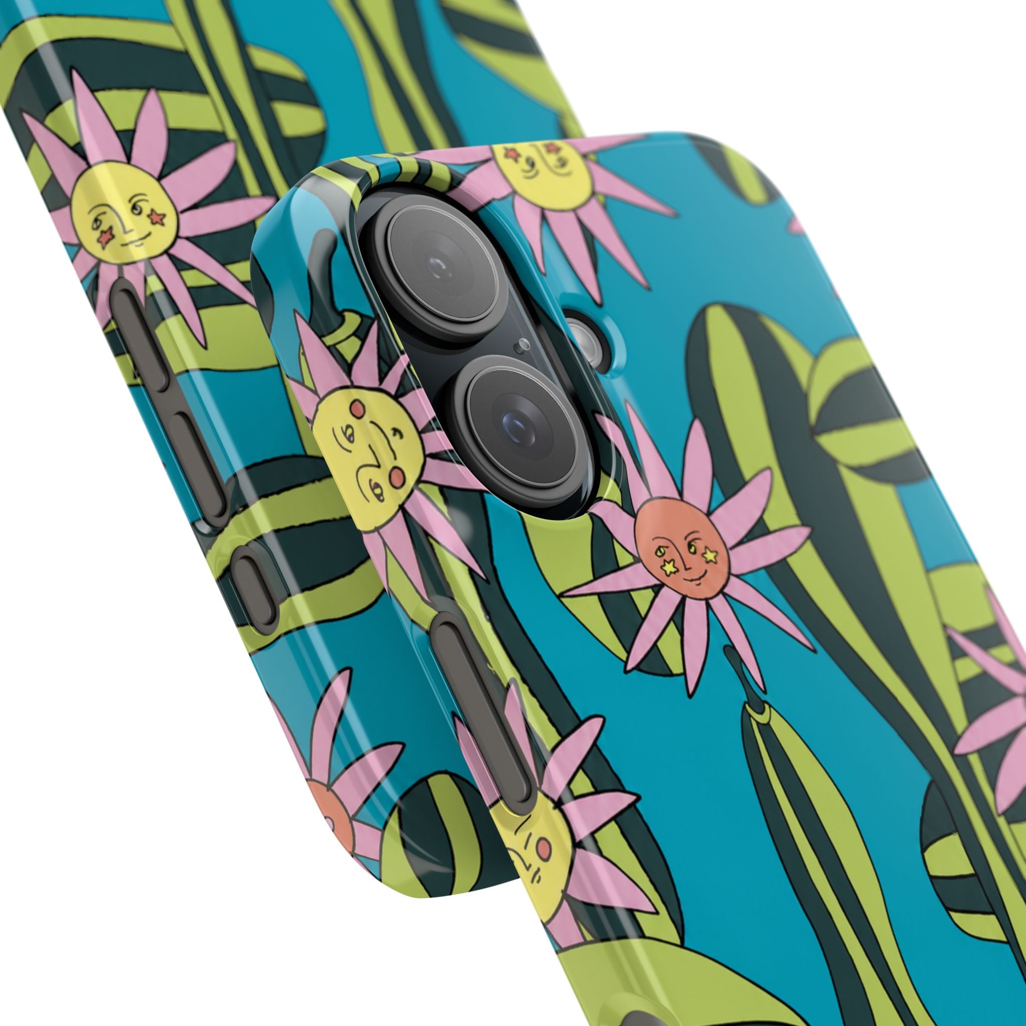 Whimsical Floral Garden Phone Case