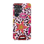 Pink Leopard Pop Art Phone Case