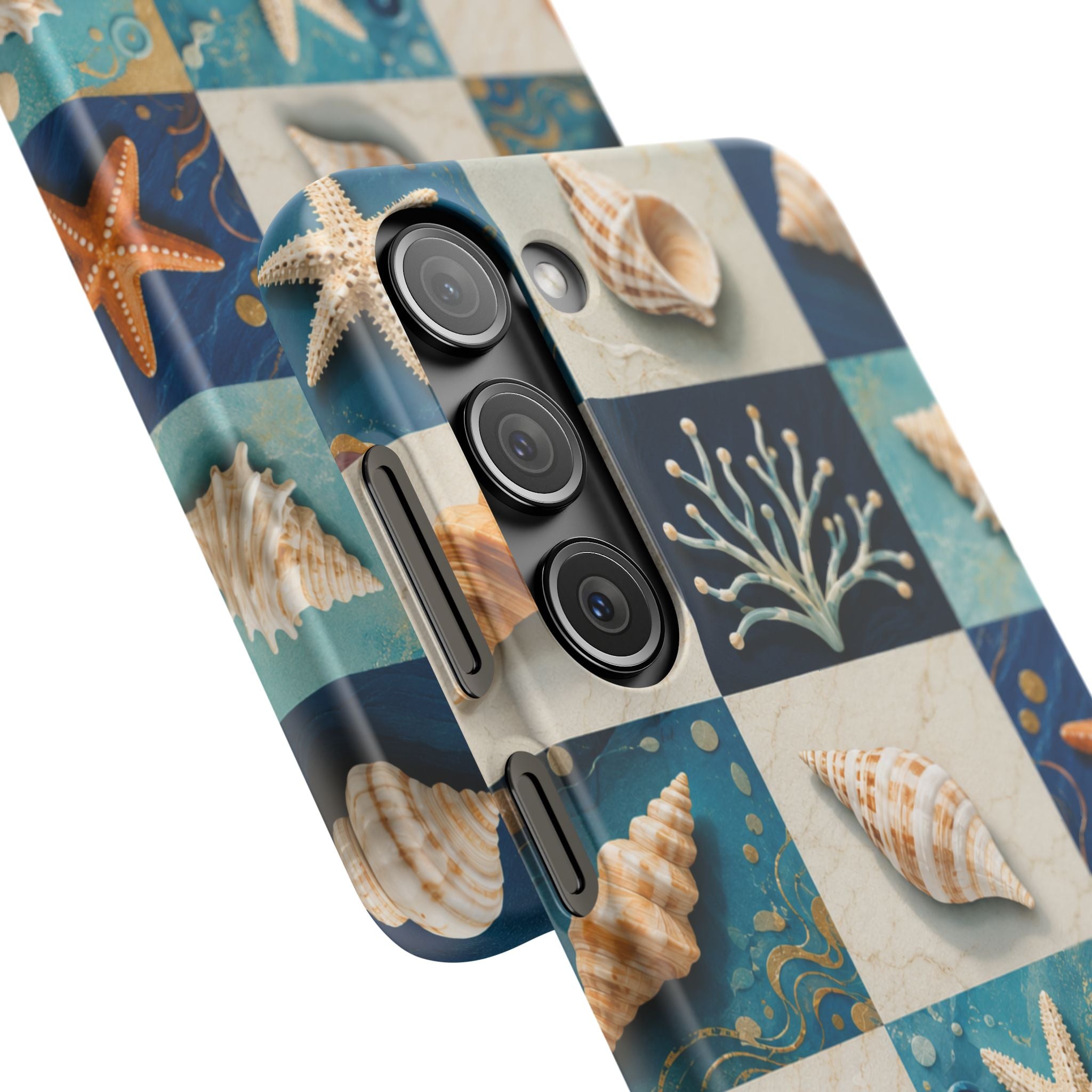 Coastal Seashell Mosaic Phone Case