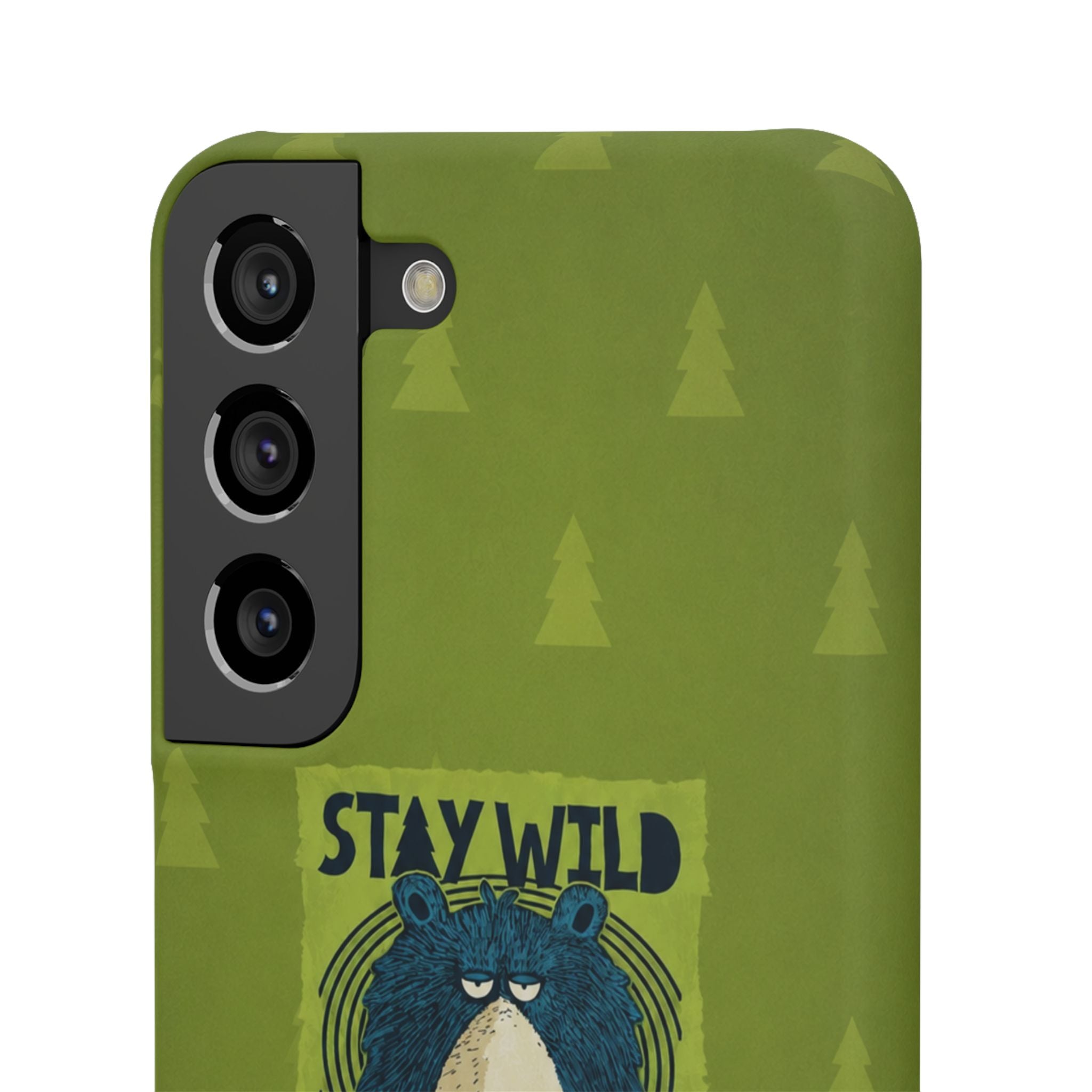 Stay Wild Bear Phone Case