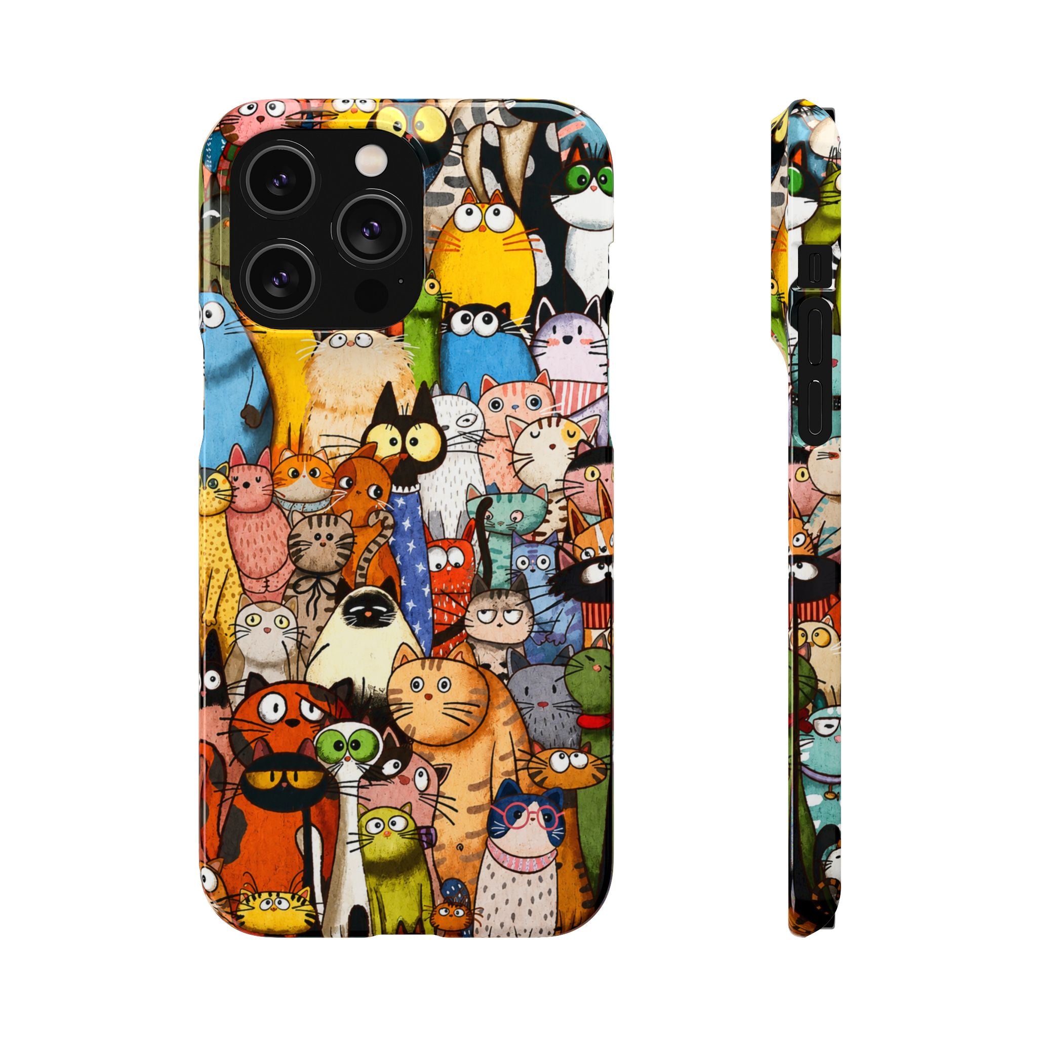 Cute Cat Pattern Phone Case