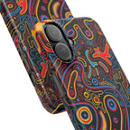 Neon Maze Phone Case