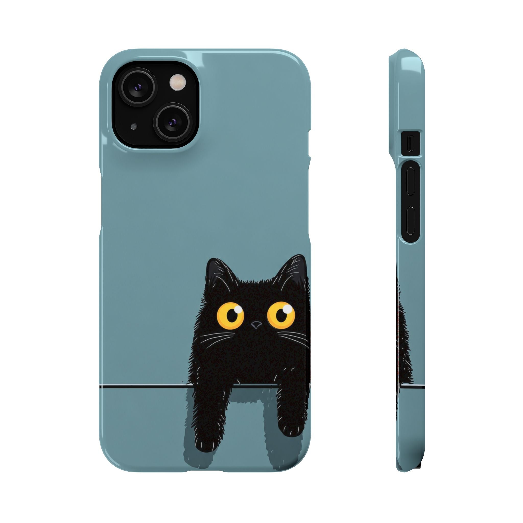 Cute Black Cat Phone Case