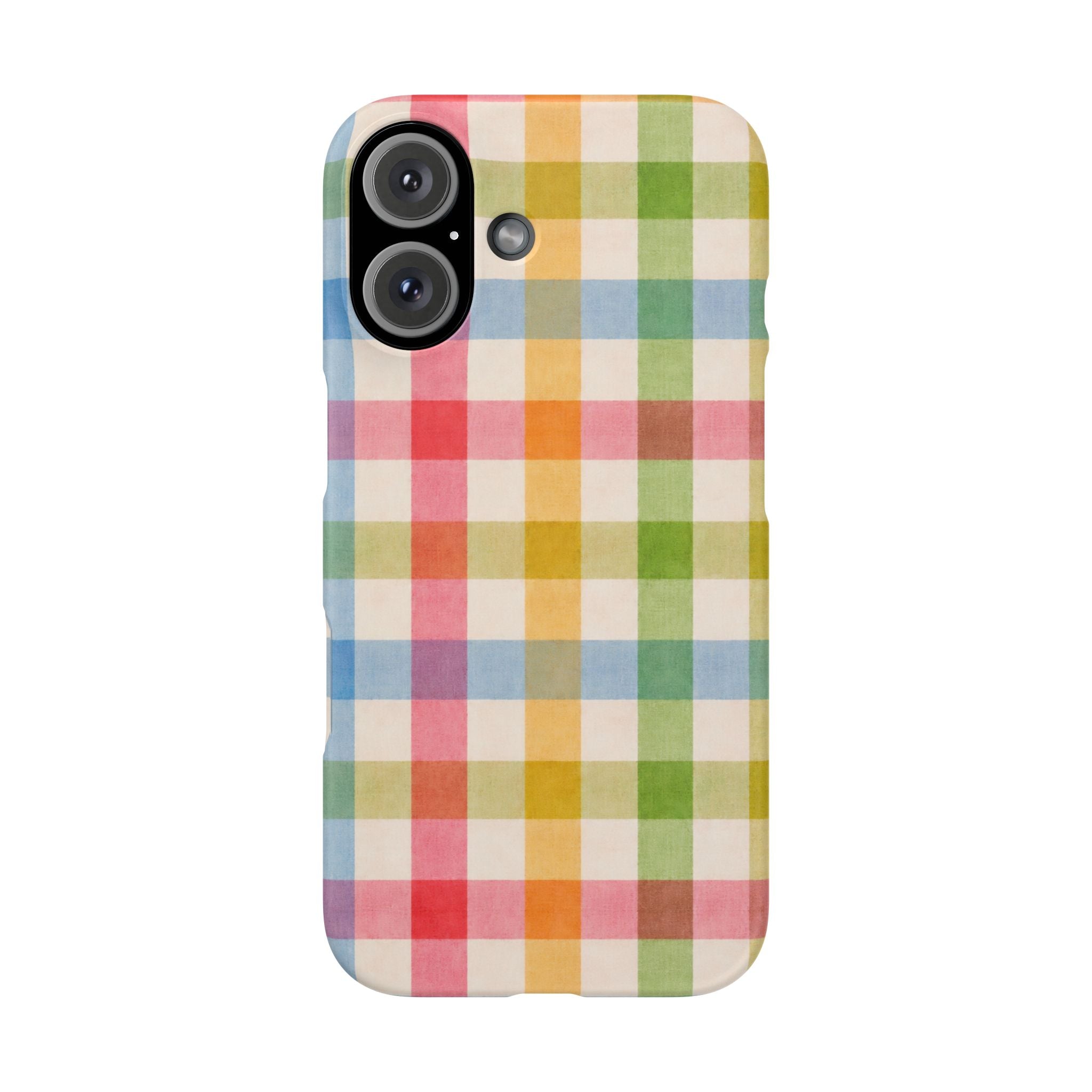 Pastel Plaid Phone Case