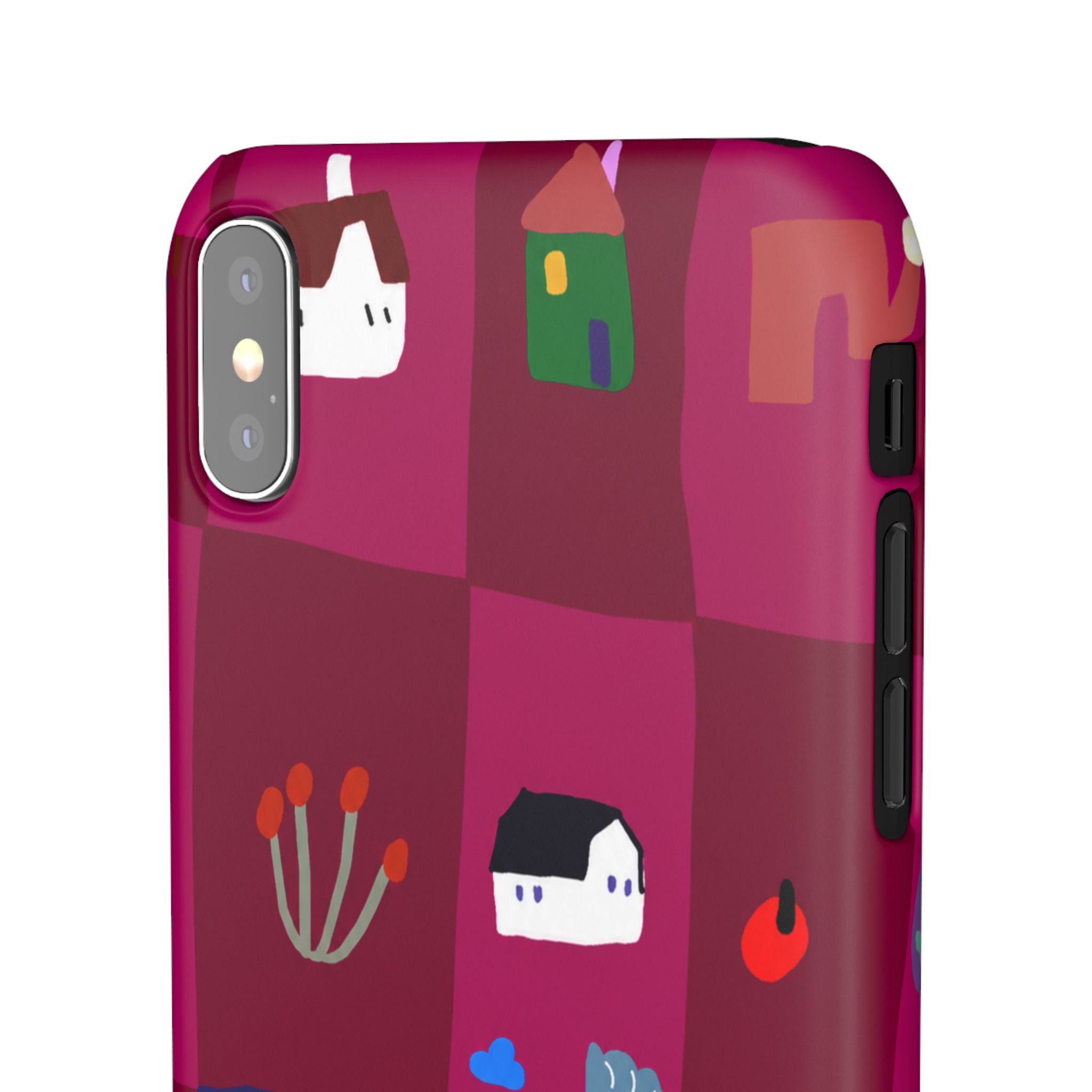Whimsical Village Phone Case