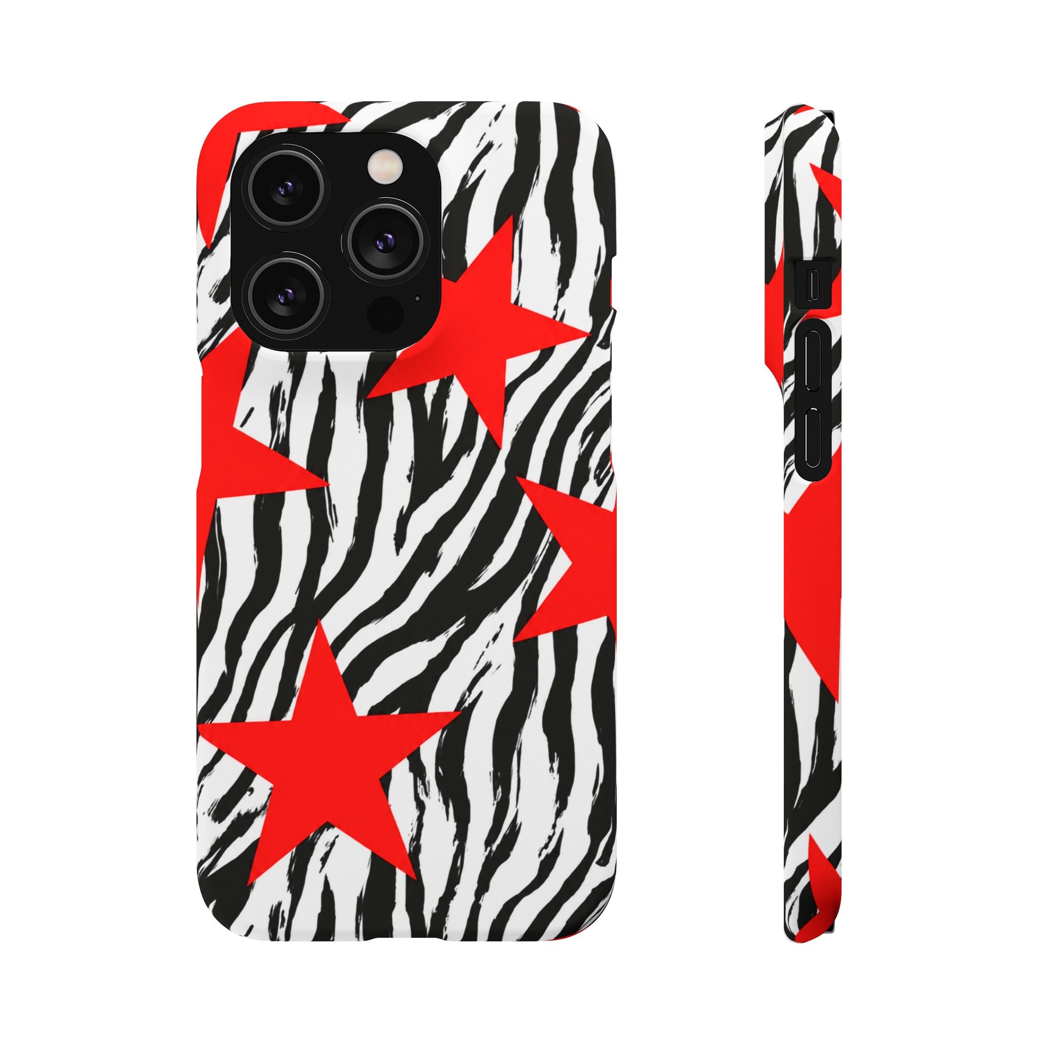 Retro Zebra Stars Phone Case