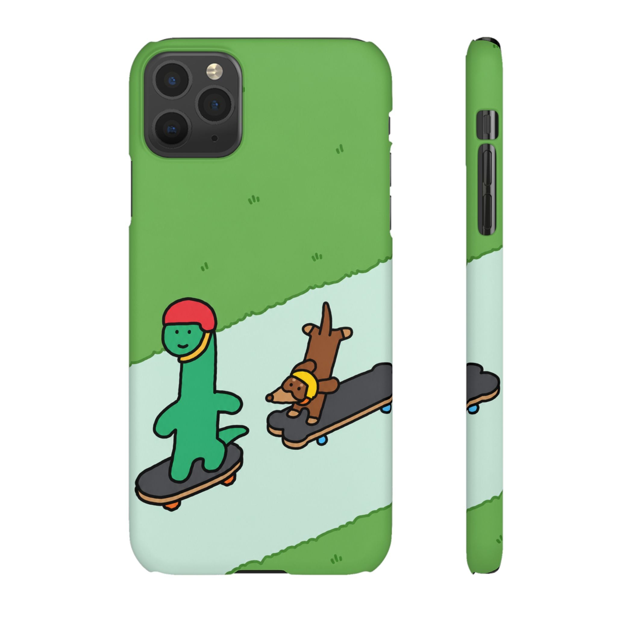 Skater Dino Phone Case