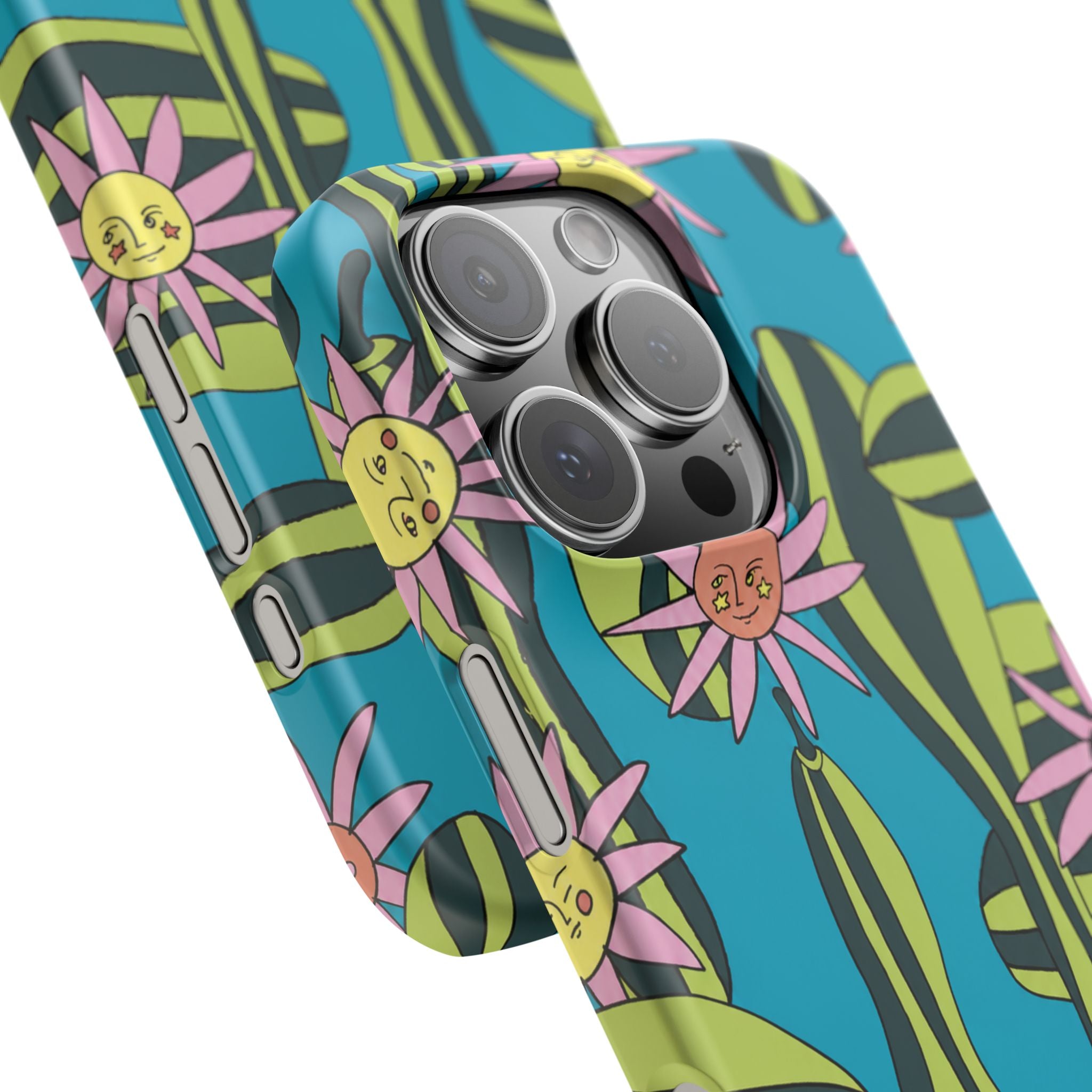 Whimsical Floral Garden Phone Case