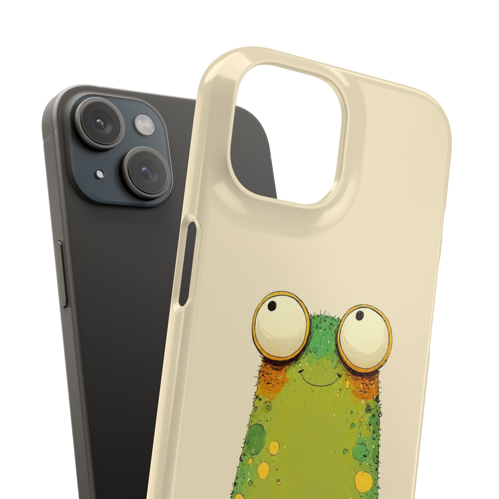 Cute Big Eyes Frog Phone Case