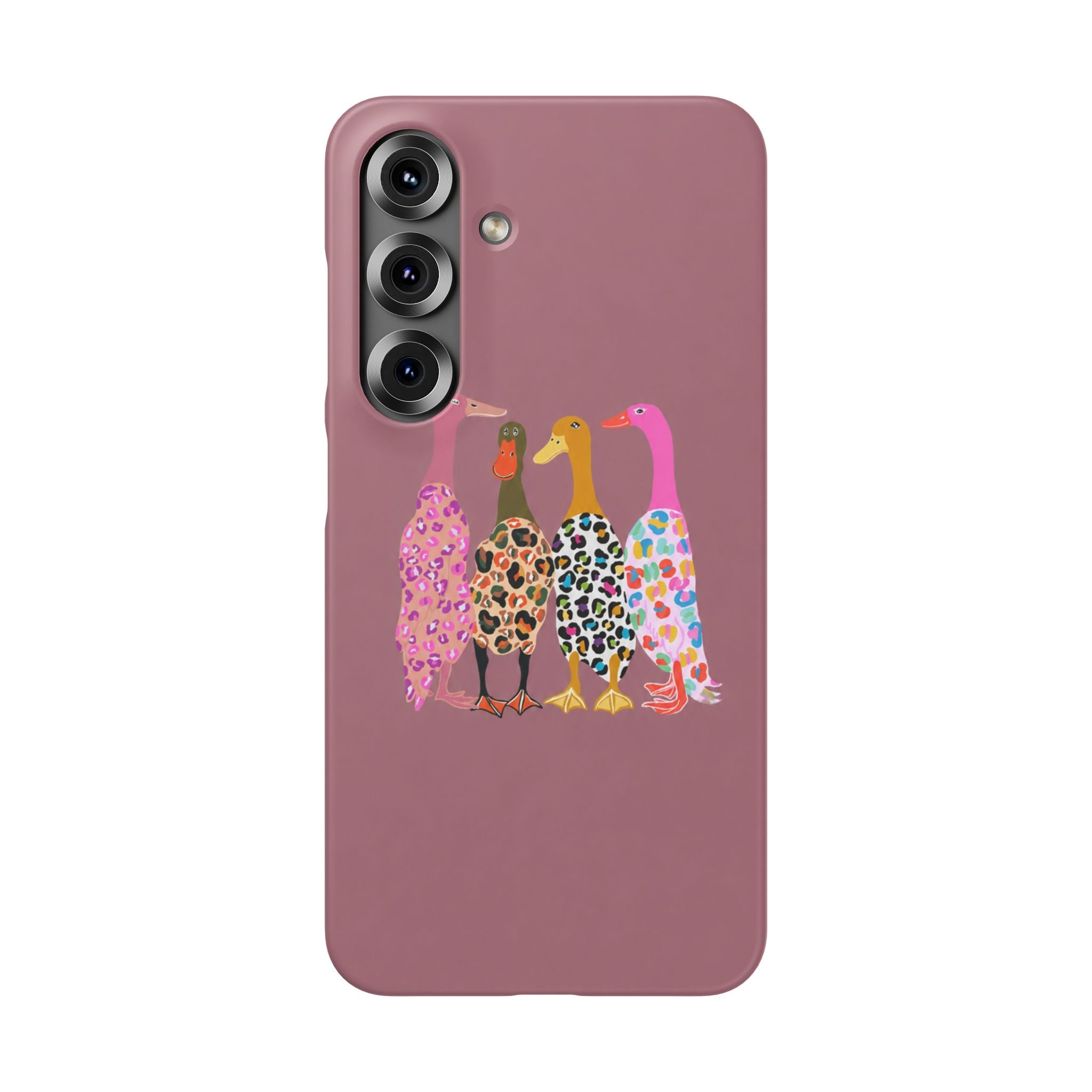 Colorful Leopard Ducks Phone Case