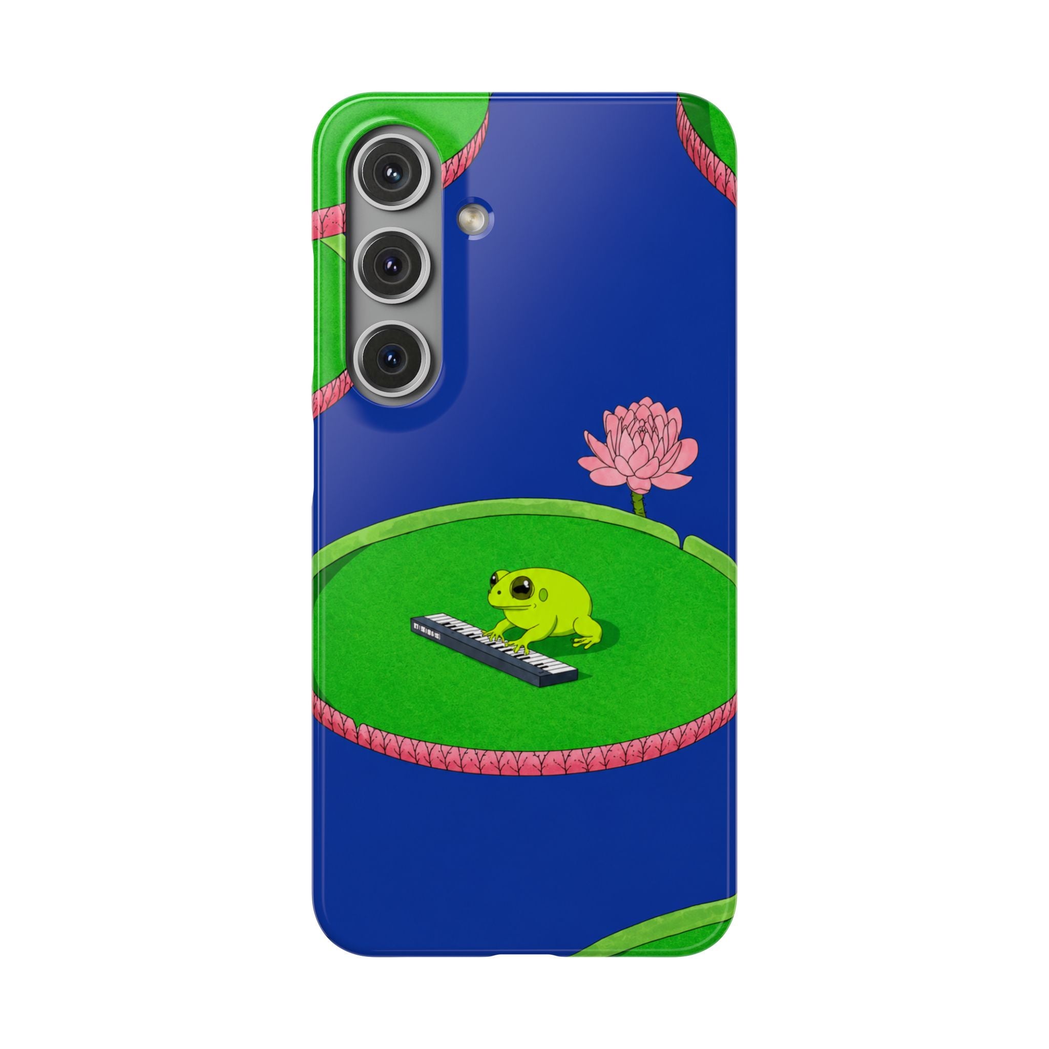Frog Piano Phone Case
