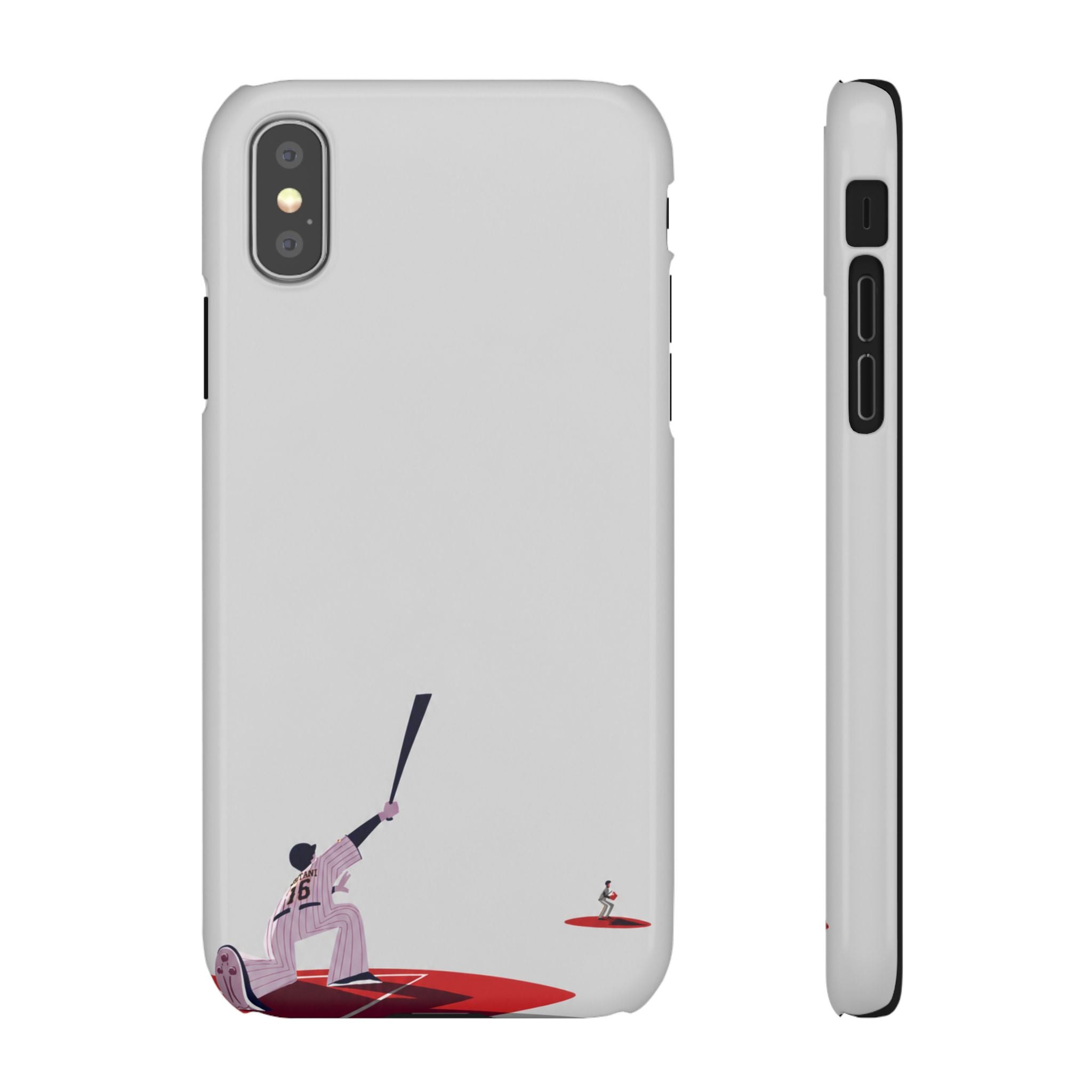 Baseball Swing Art Phone Case