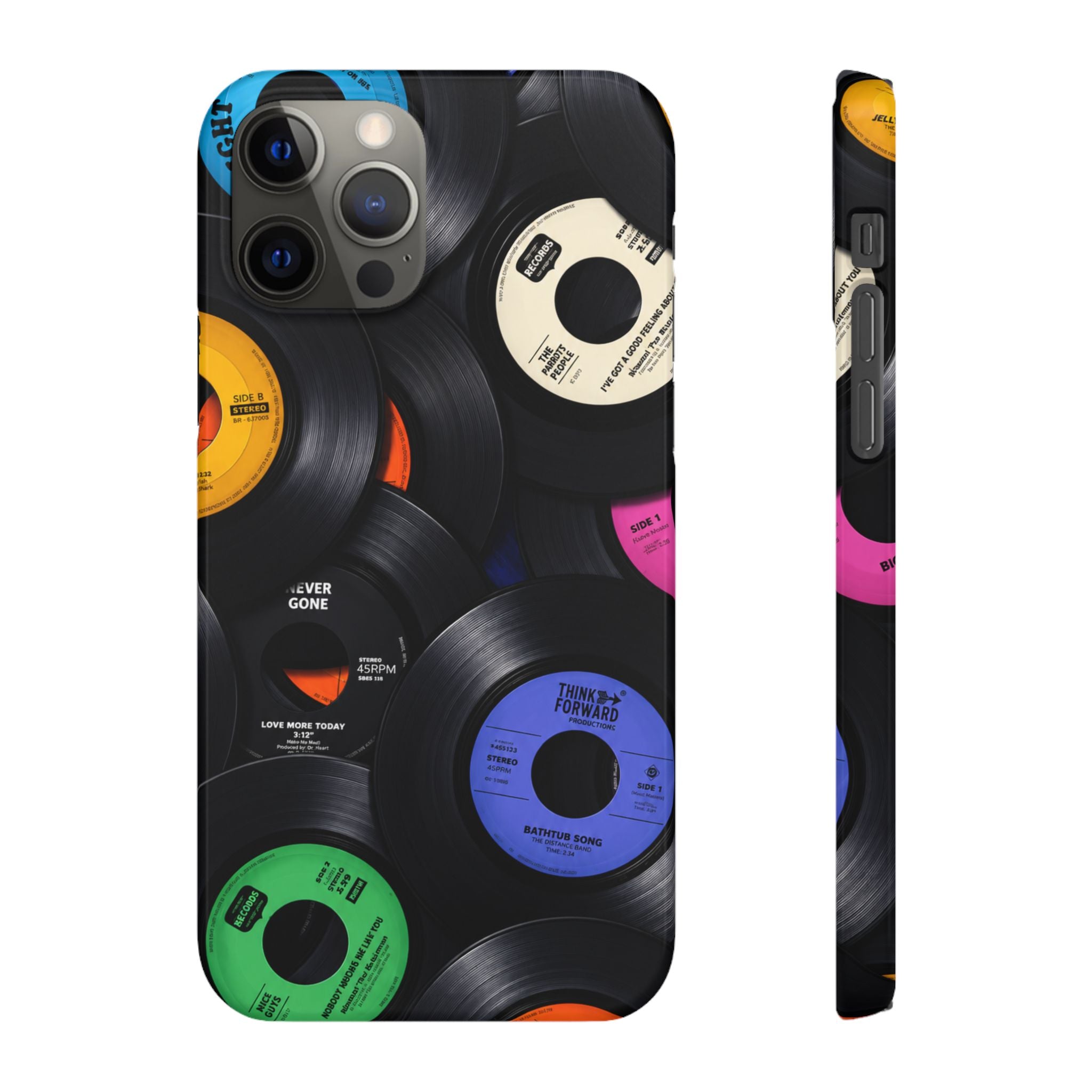 Vintage Vinyl Records Phone Case
