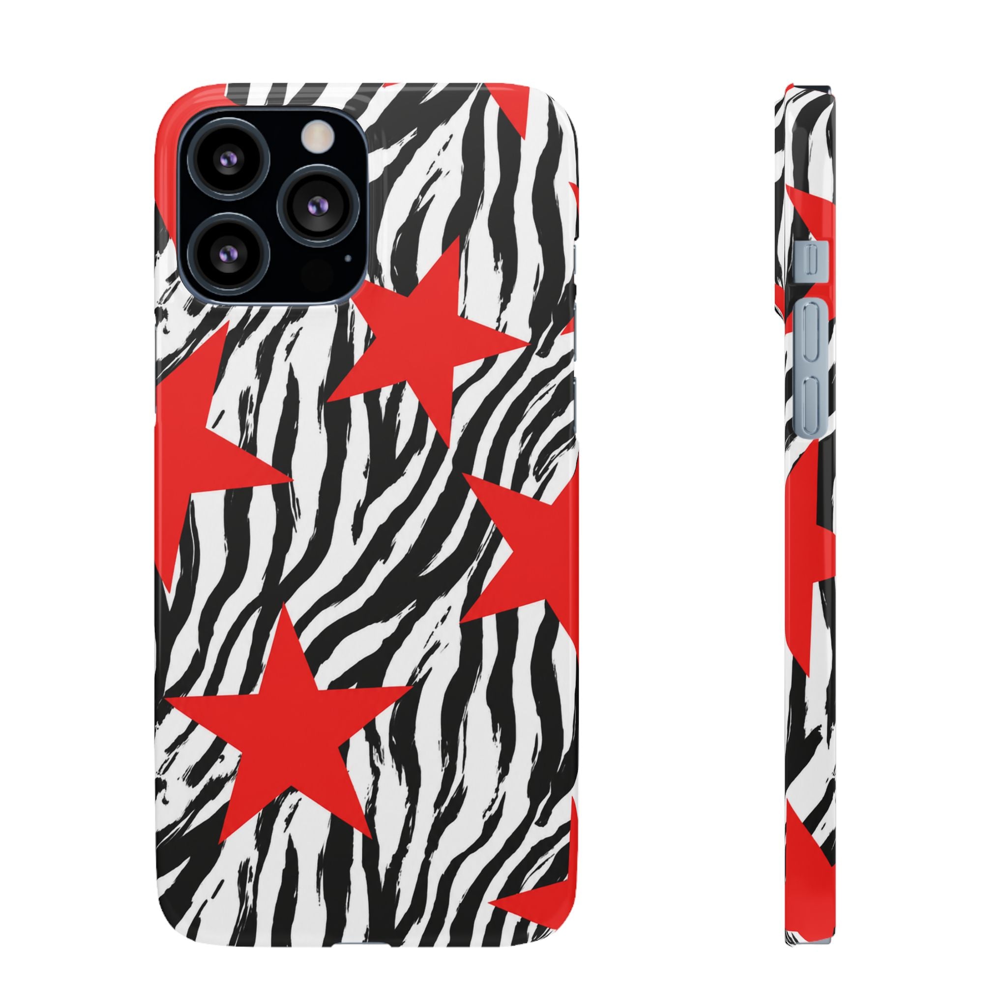 Retro Zebra Stars Phone Case