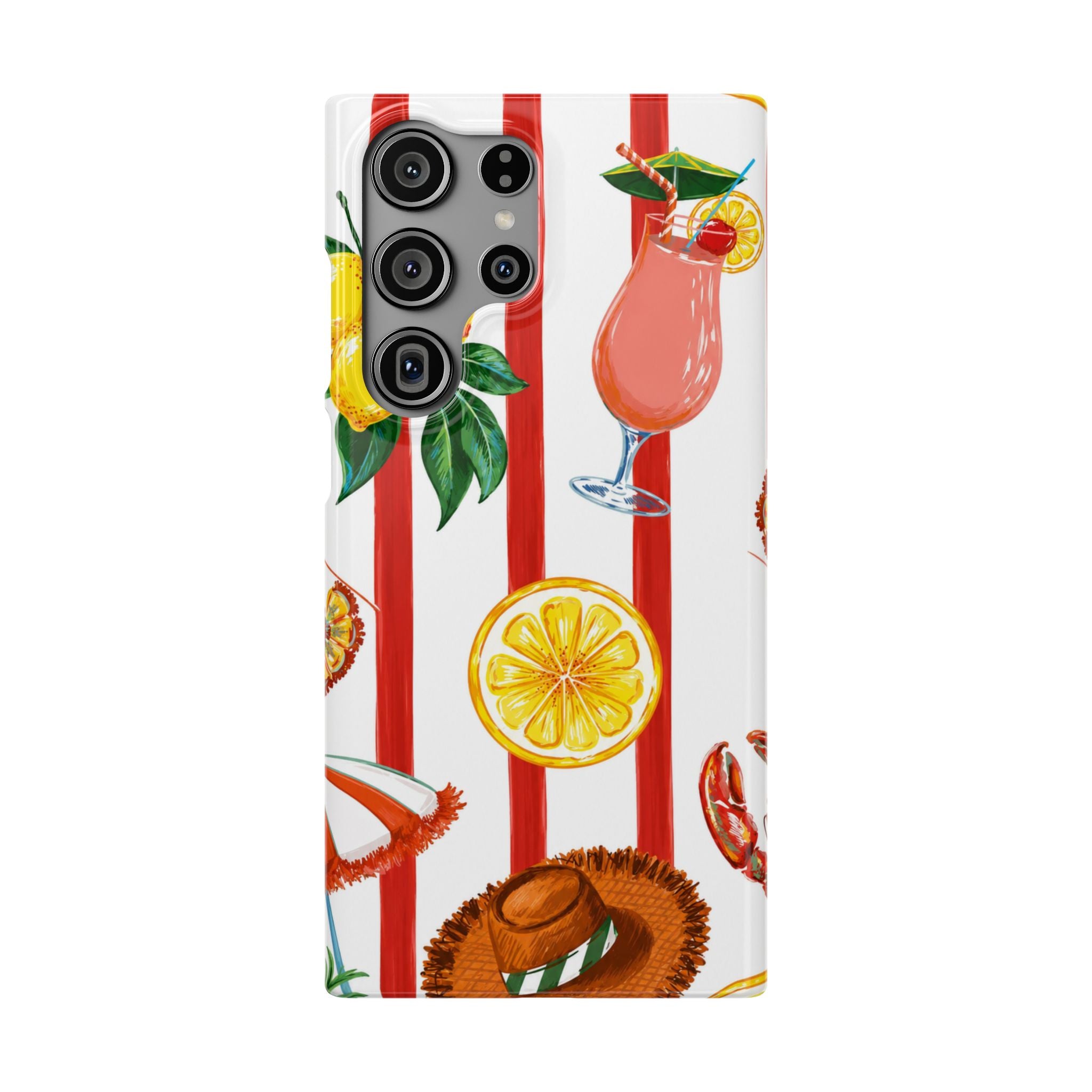 Lemon Coast – Summer Citrus Phone Case