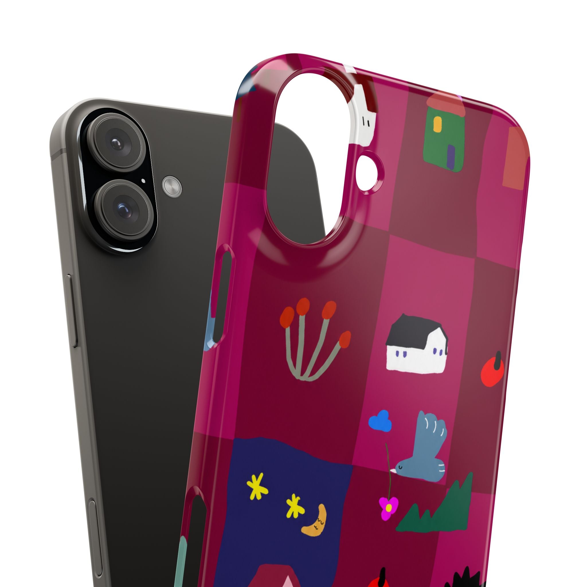 Whimsical Village Phone Case