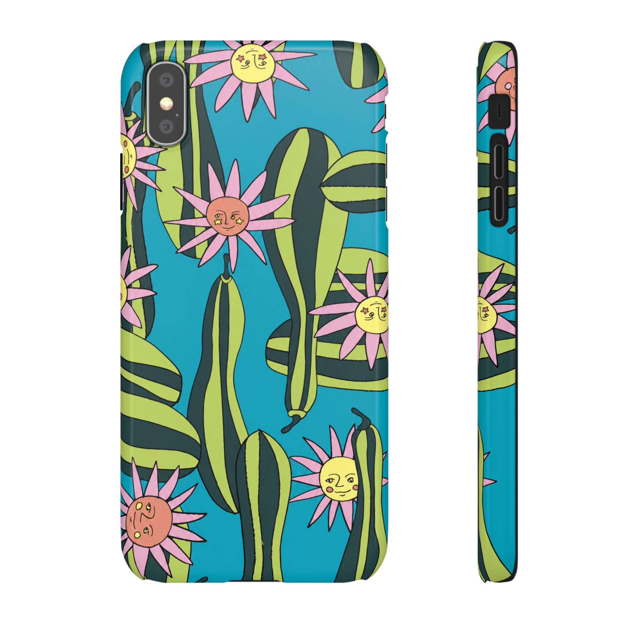 Whimsical Floral Garden Phone Case