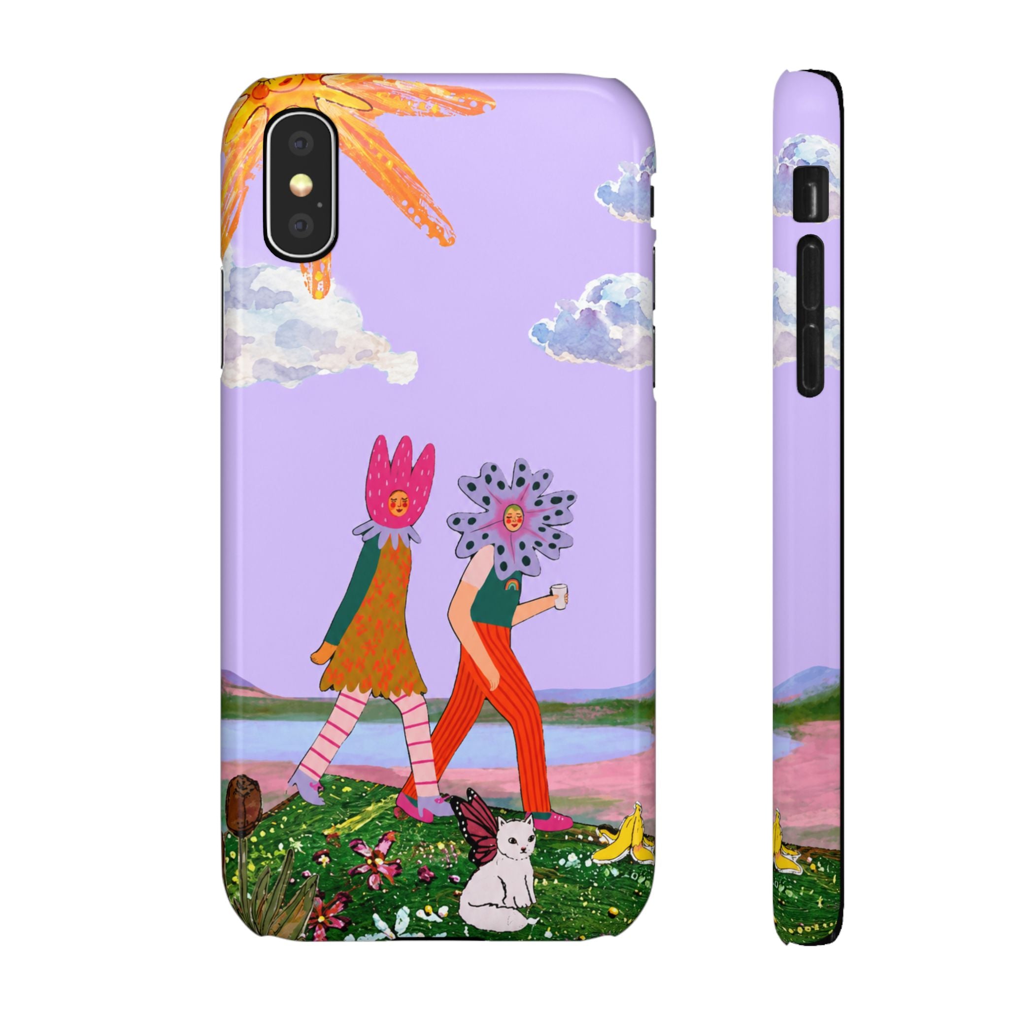 Floral Friends Phone Case