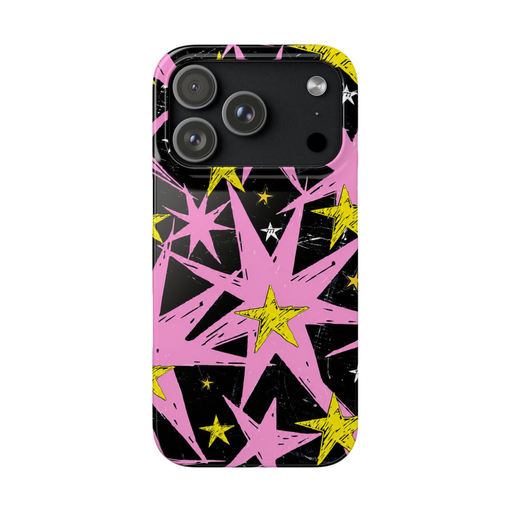 Pink Starburst Phone Case