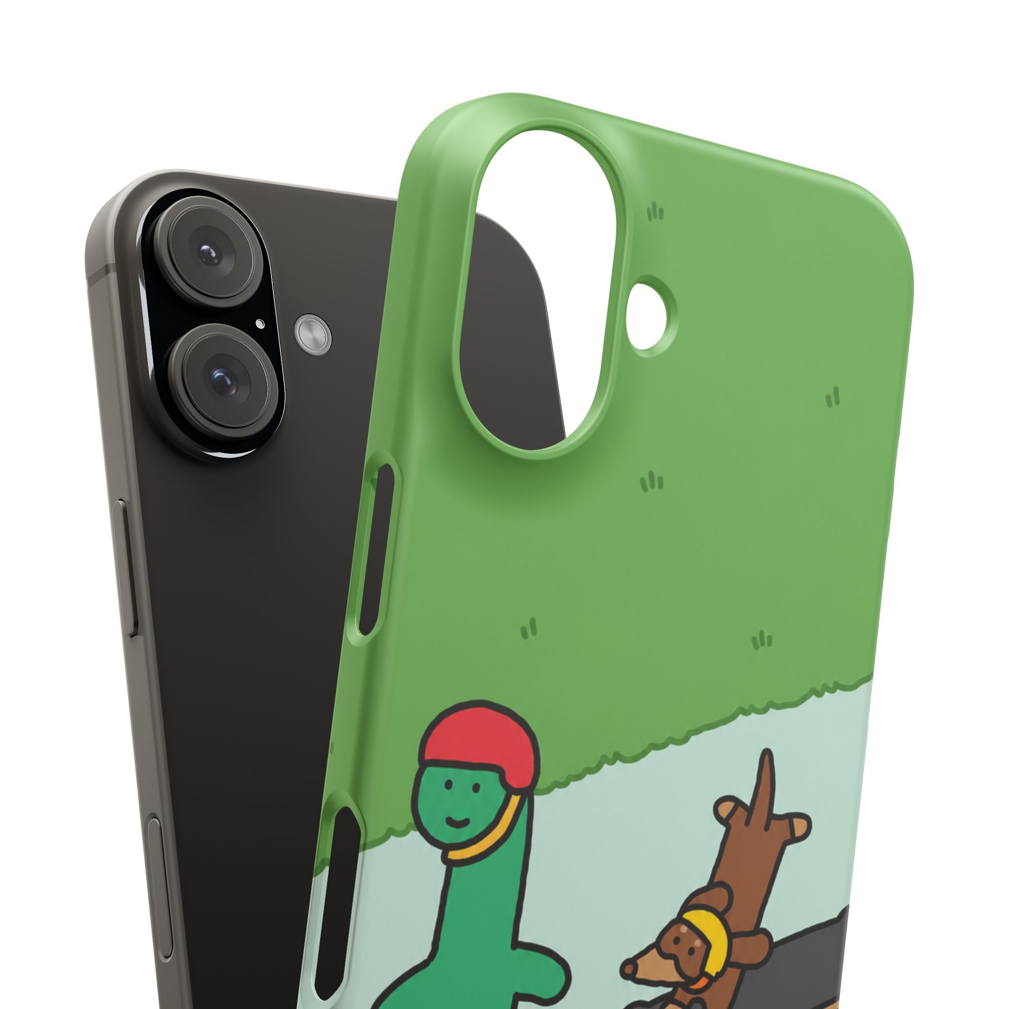 Skater Dino Phone Case