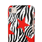 Retro Zebra Stars Phone Case