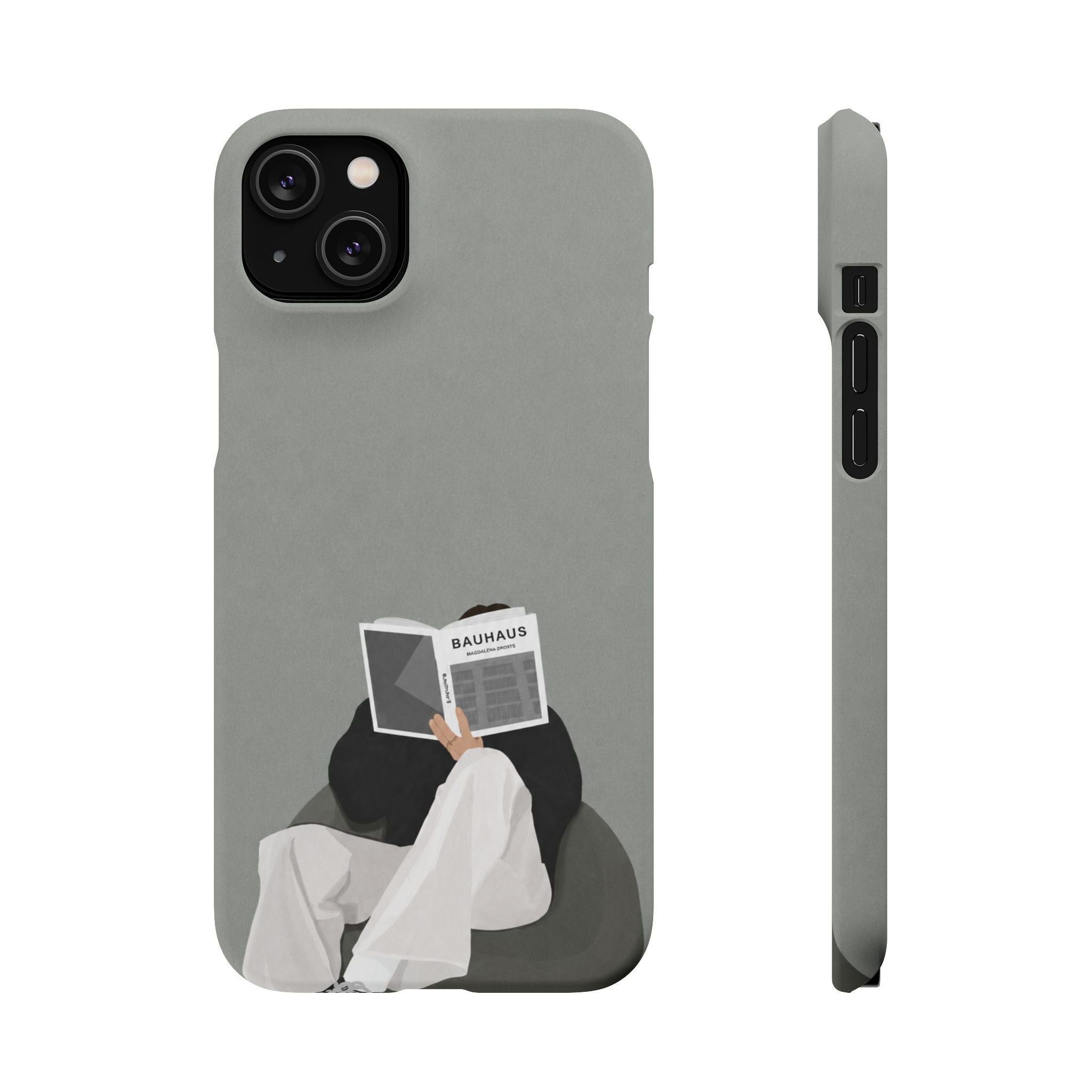 Quiet Pages – Minimalist Aesthetic Phone Case
