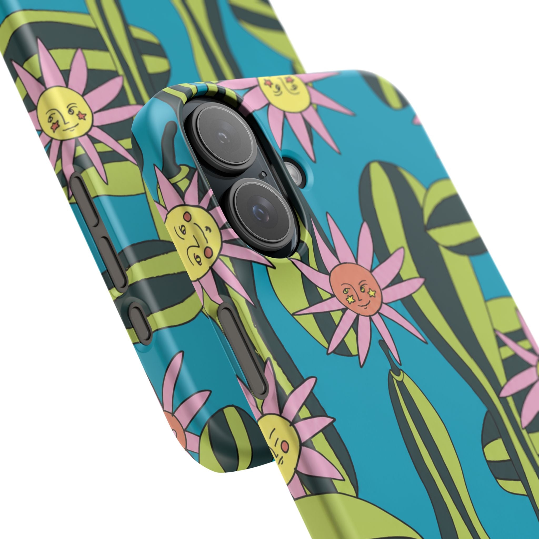 Whimsical Floral Garden Phone Case