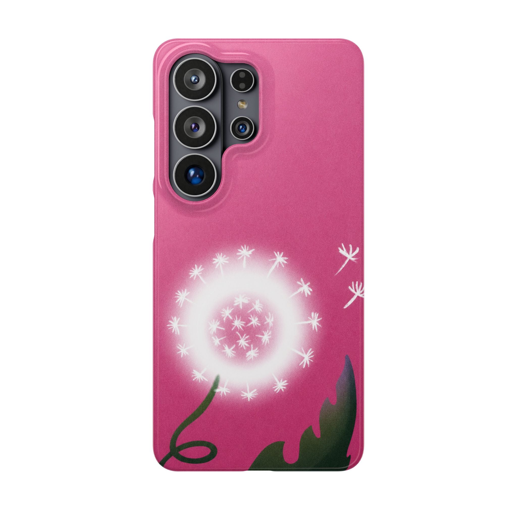 Pink Dandelion Phone Case