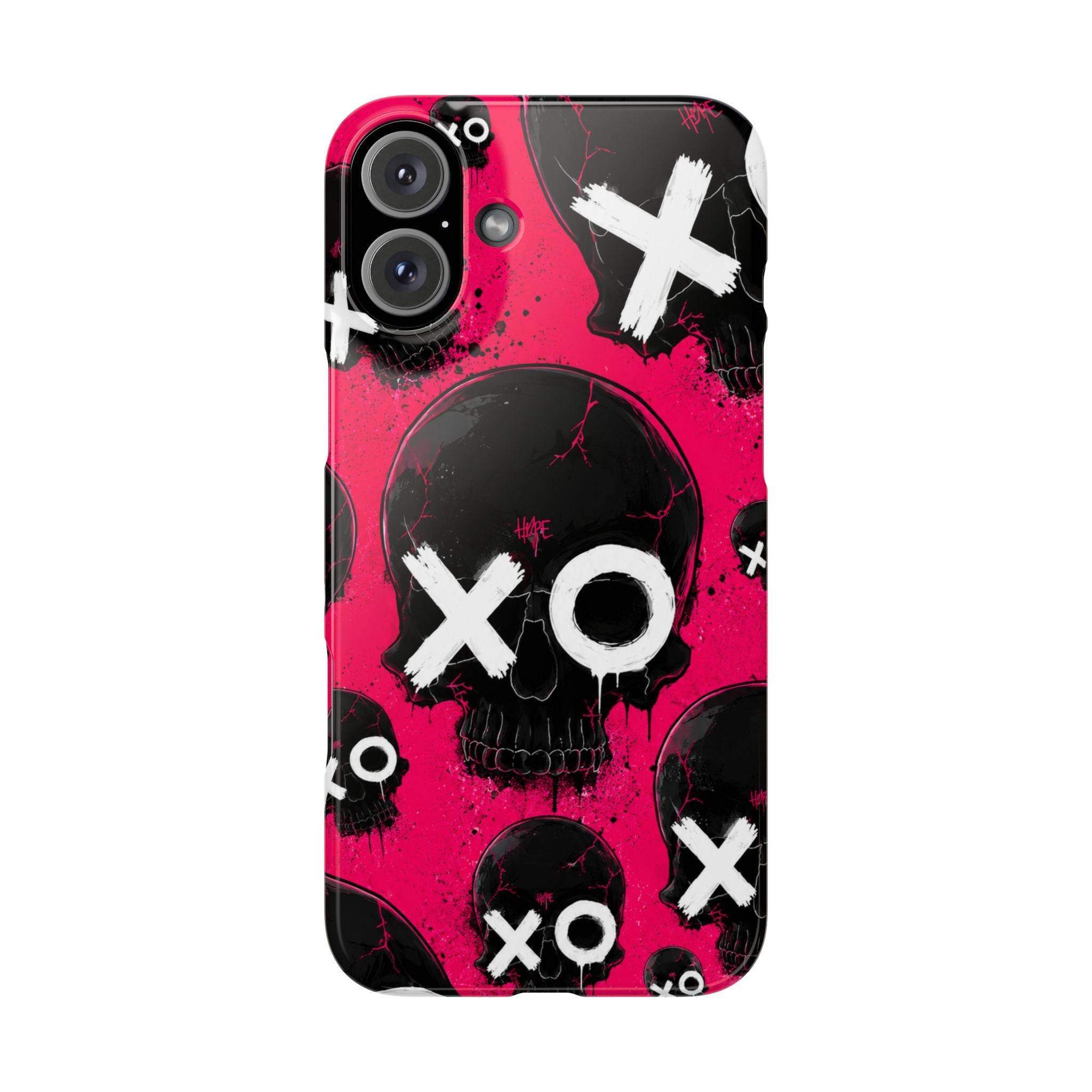 XO Skull Punk Phone Case