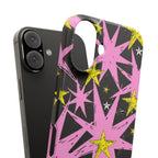Pink Starburst Phone Case