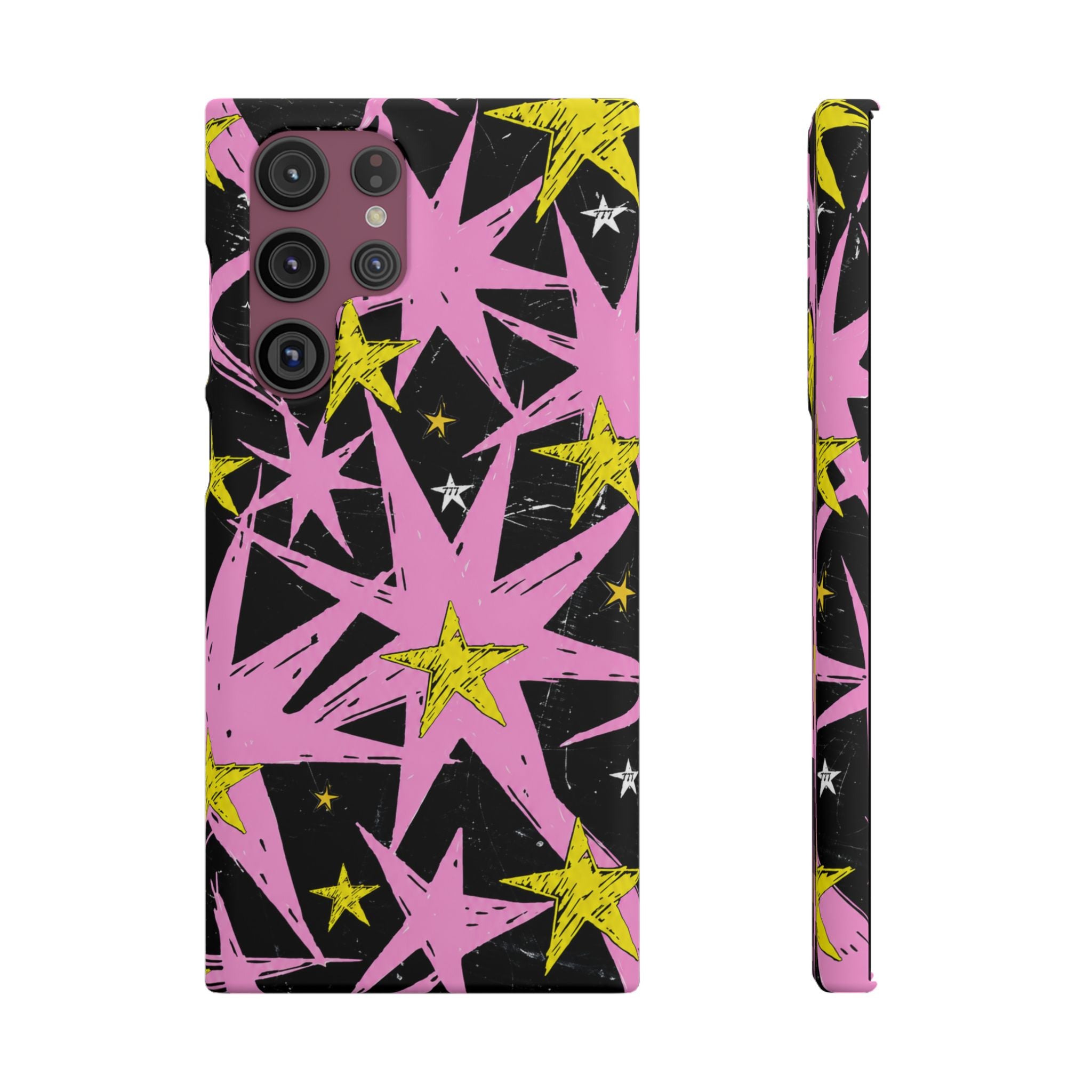 Pink Starburst Phone Case