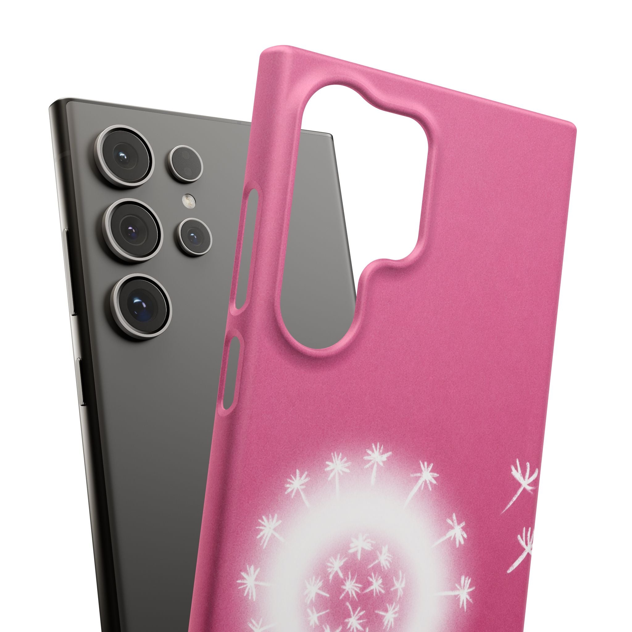 Pink Dandelion Phone Case