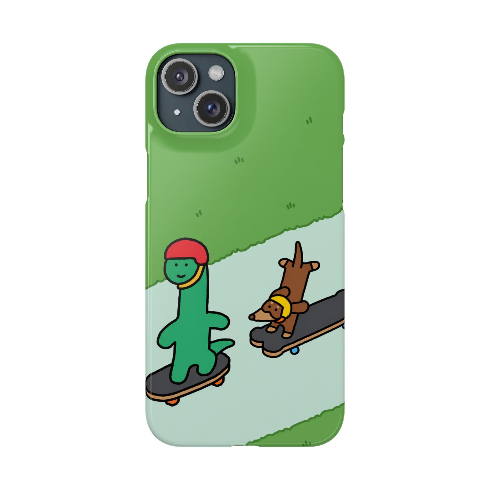 Skater Dino Phone Case