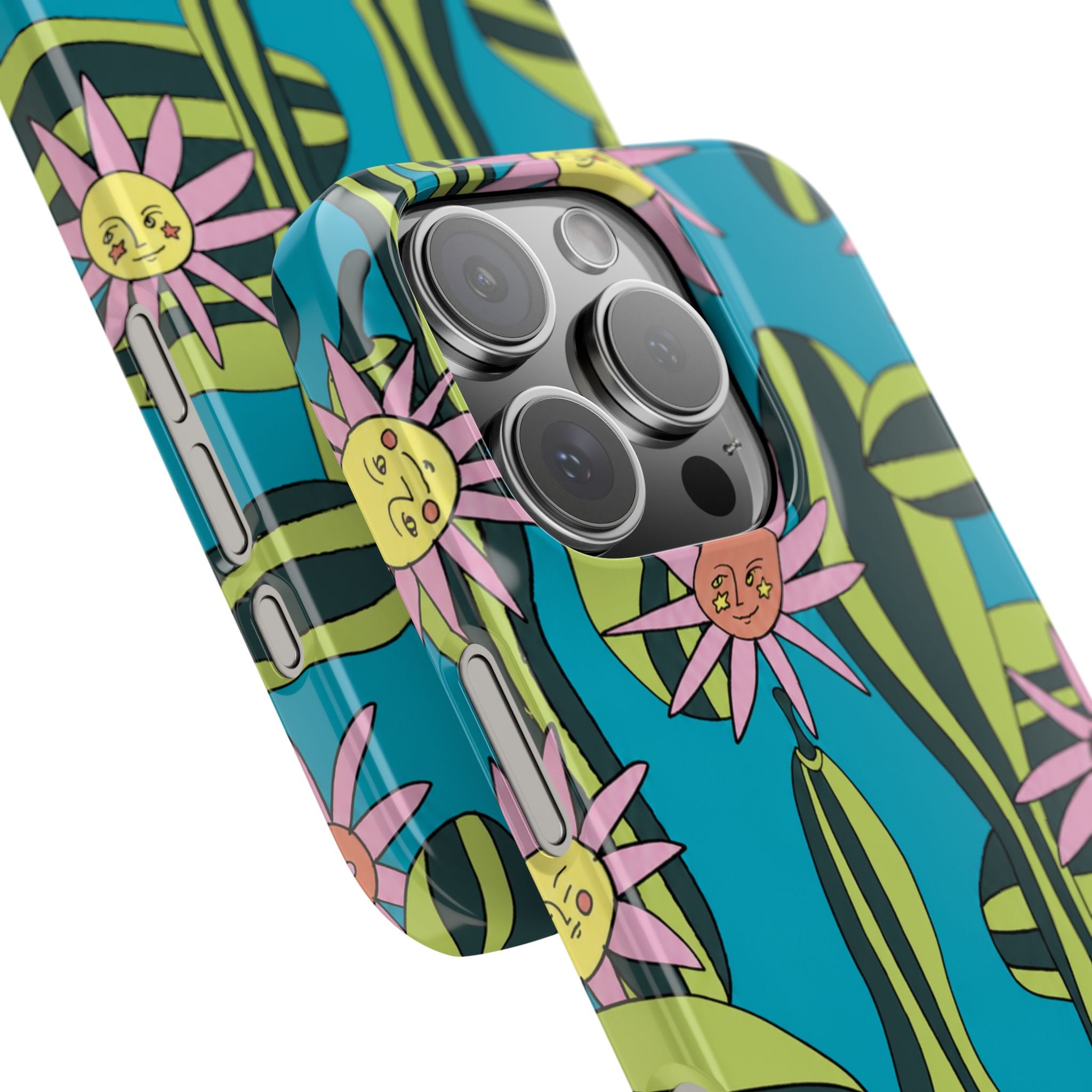 Whimsical Floral Garden Phone Case