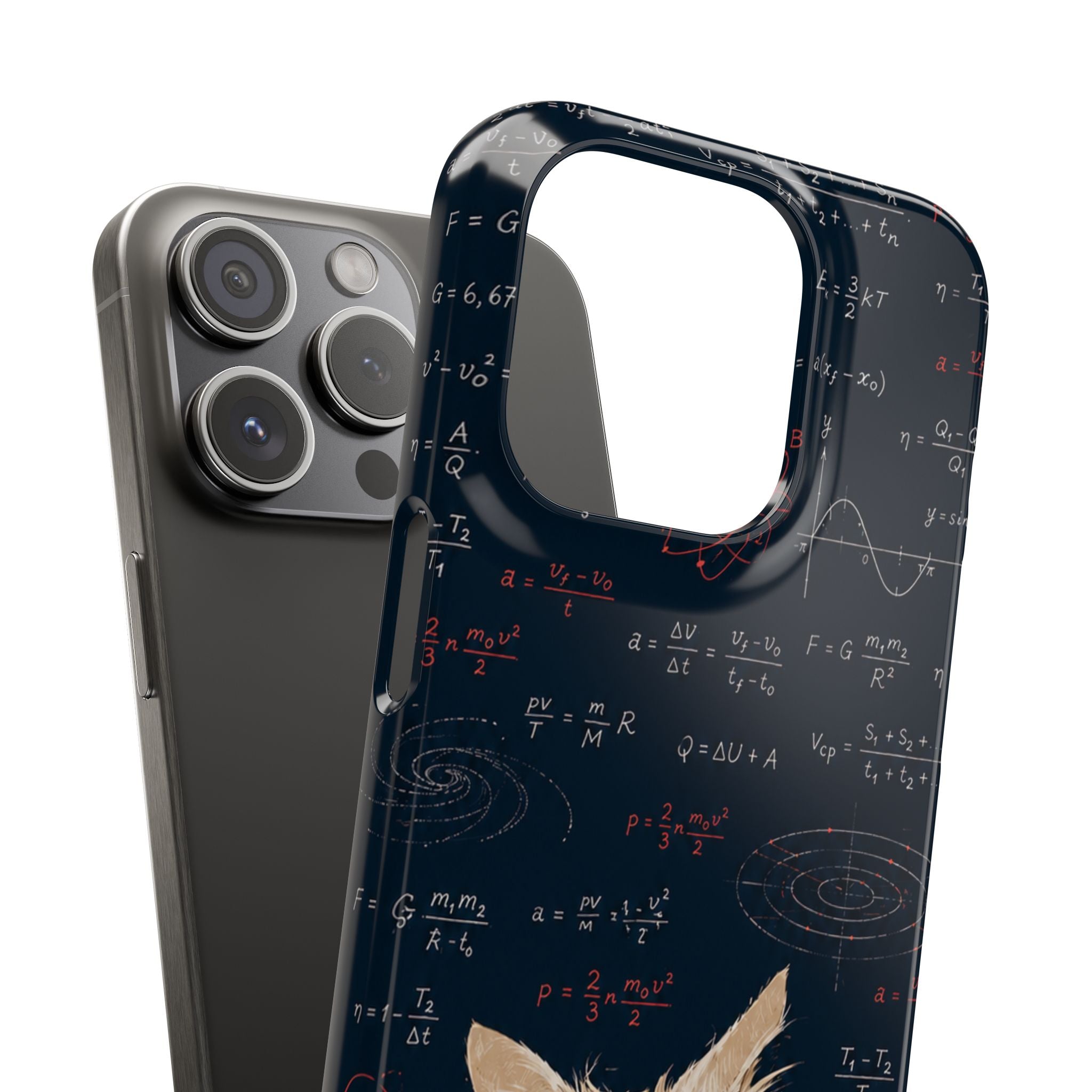 Quantum Kitty Physics Phone Case