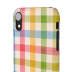 Pastel Plaid Phone Case