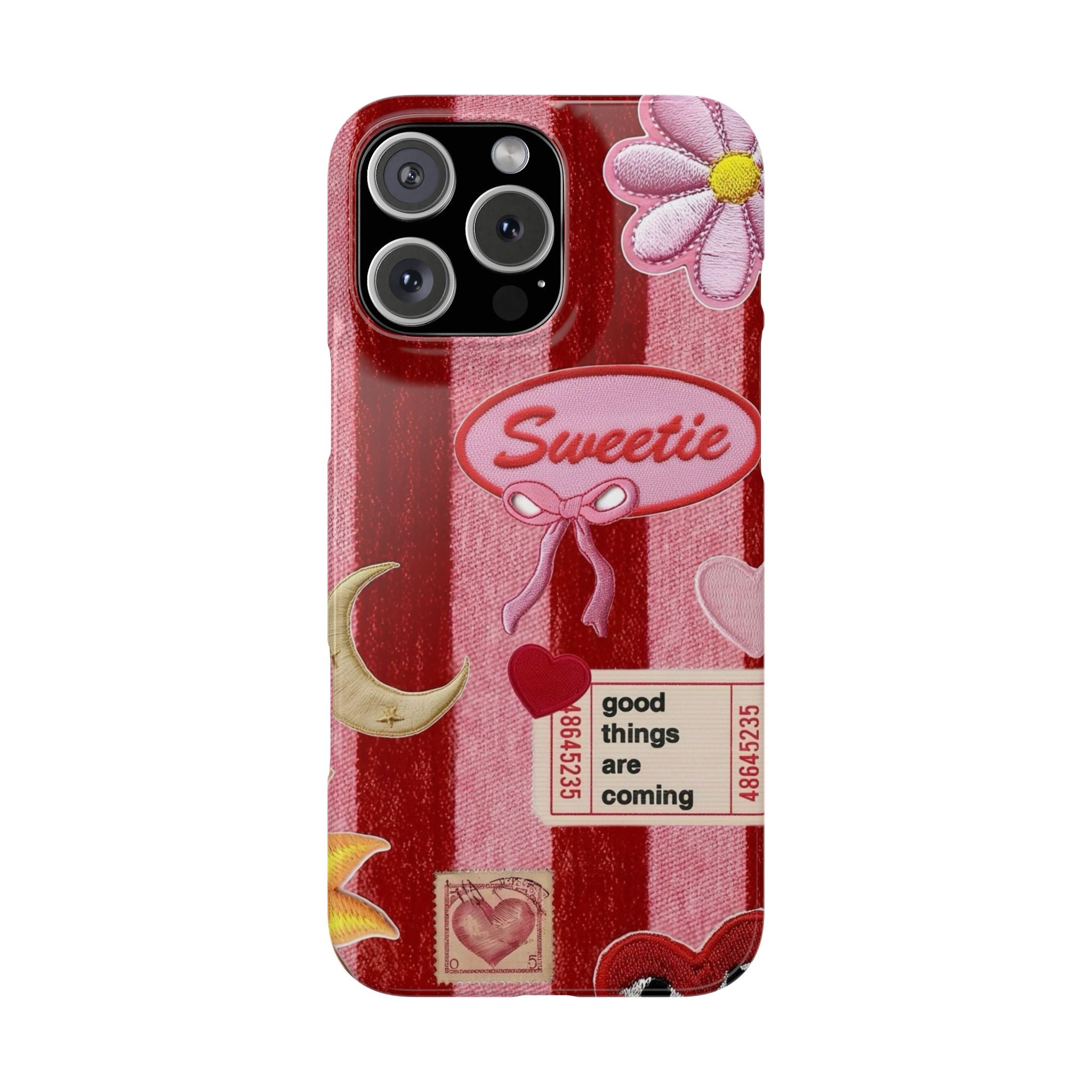 Coquette Patch Phone Case