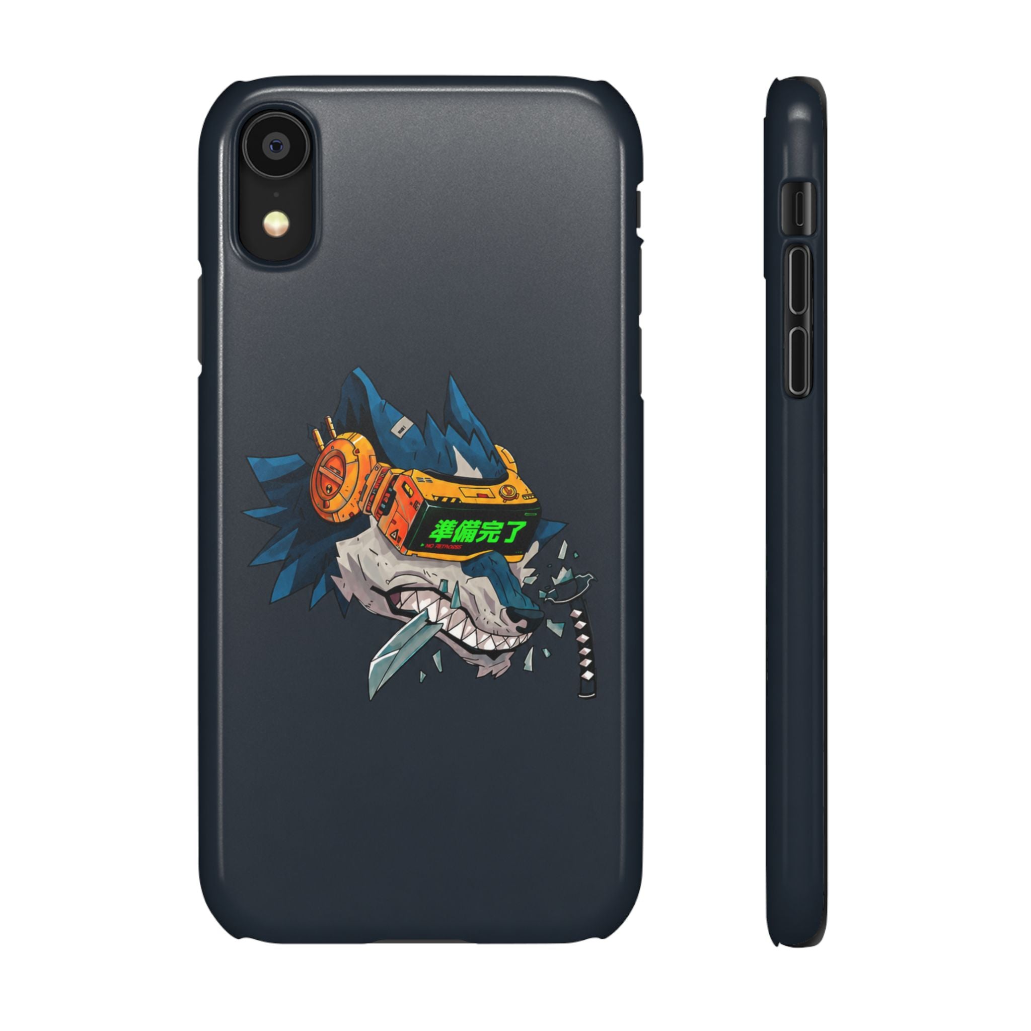 Cyberpunk Wolf Phone Case